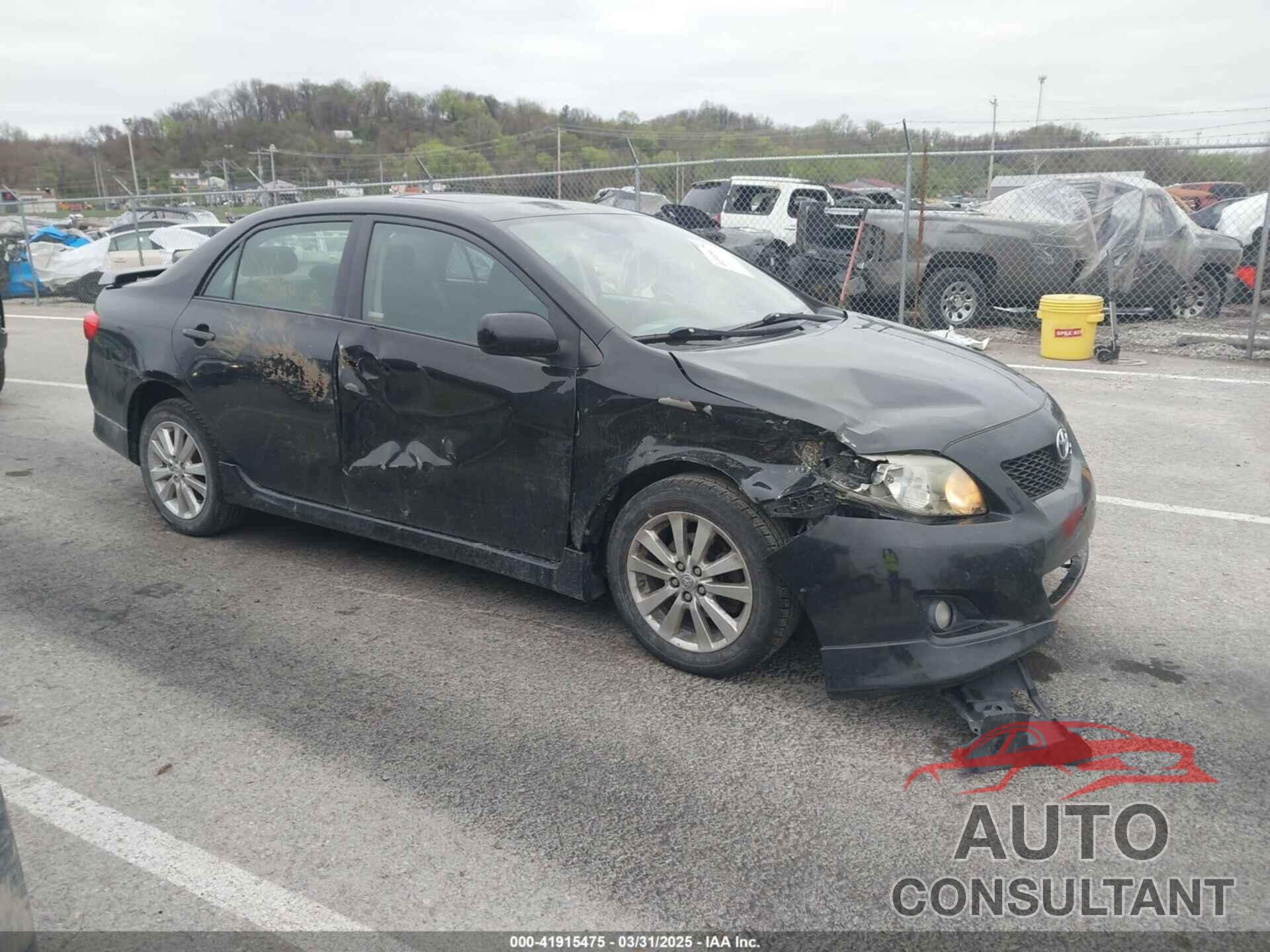 TOYOTA COROLLA 2009 - 1NXBU40E69Z139910