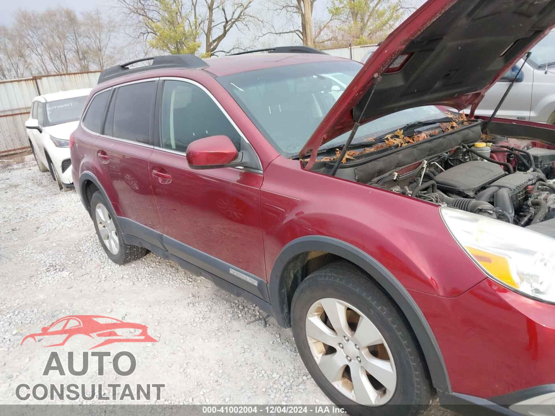 SUBARU OUTBACK 2012 - 4S4BRBCC7C3294639