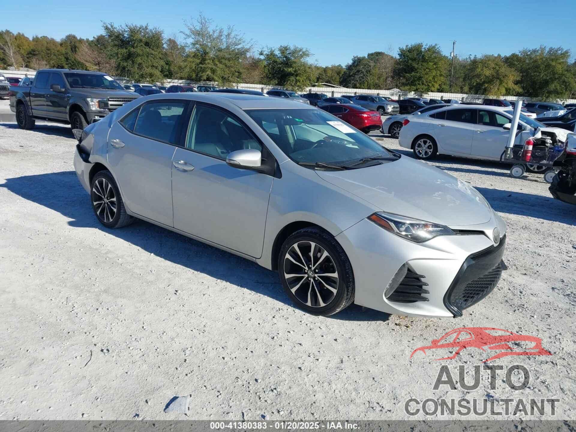 TOYOTA COROLLA 2017 - 2T1BURHEXHC841519