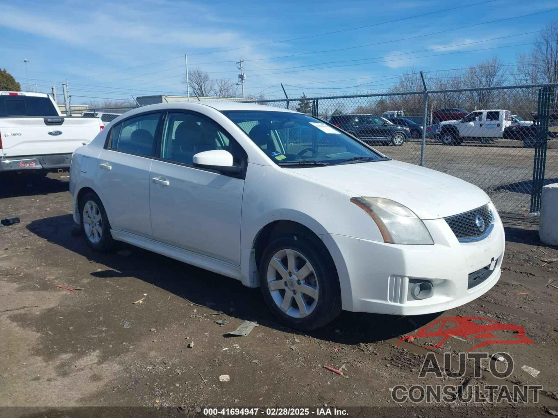 NISSAN SENTRA 2010 - 3N1AB6AP2AL720128