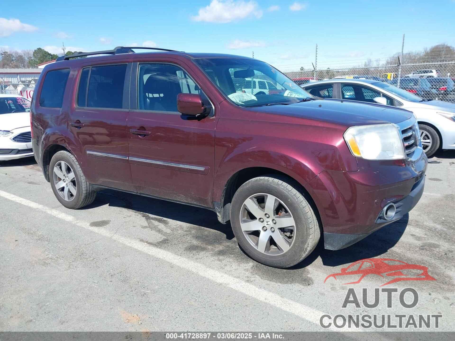 HONDA PILOT 2013 - 5FNYF4H95DB017430