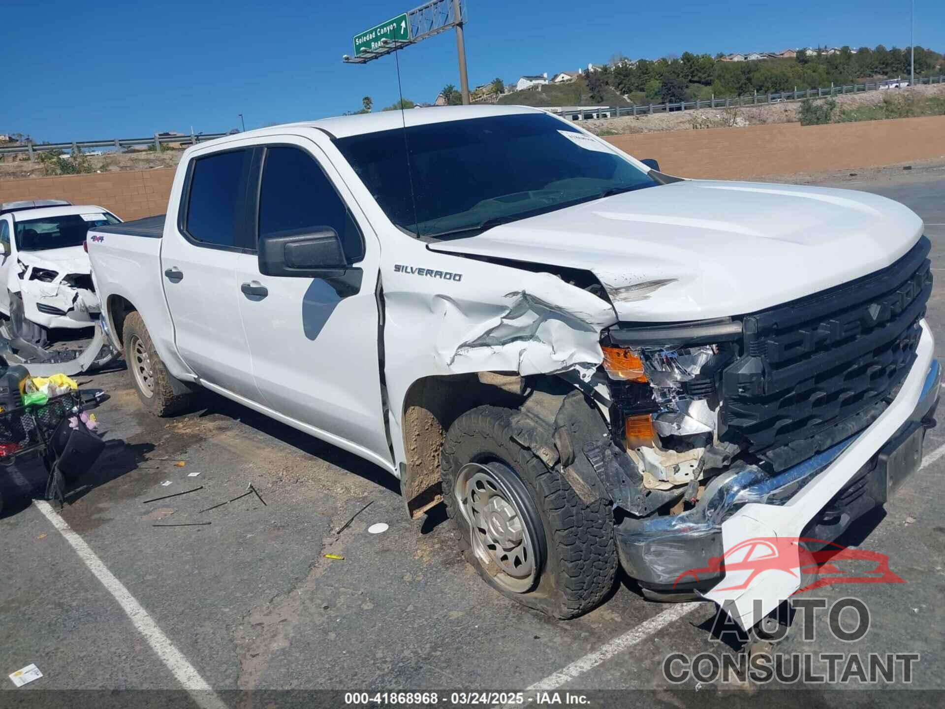 CHEVROLET SILVERADO 1500 2023 - 1GCPDAEKXPZ160329