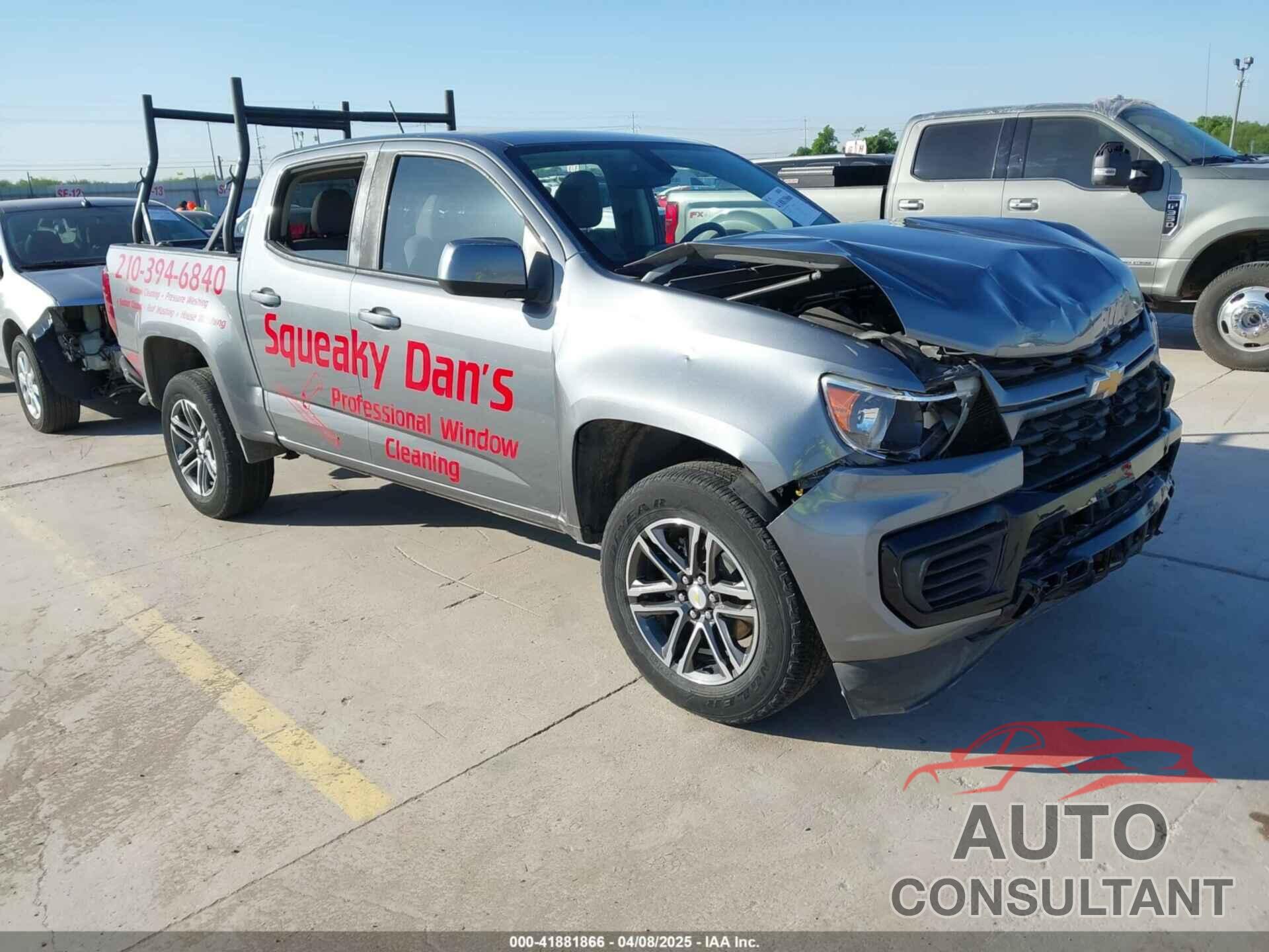 CHEVROLET COLORADO 2021 - 1GCGSBEA4M1109275