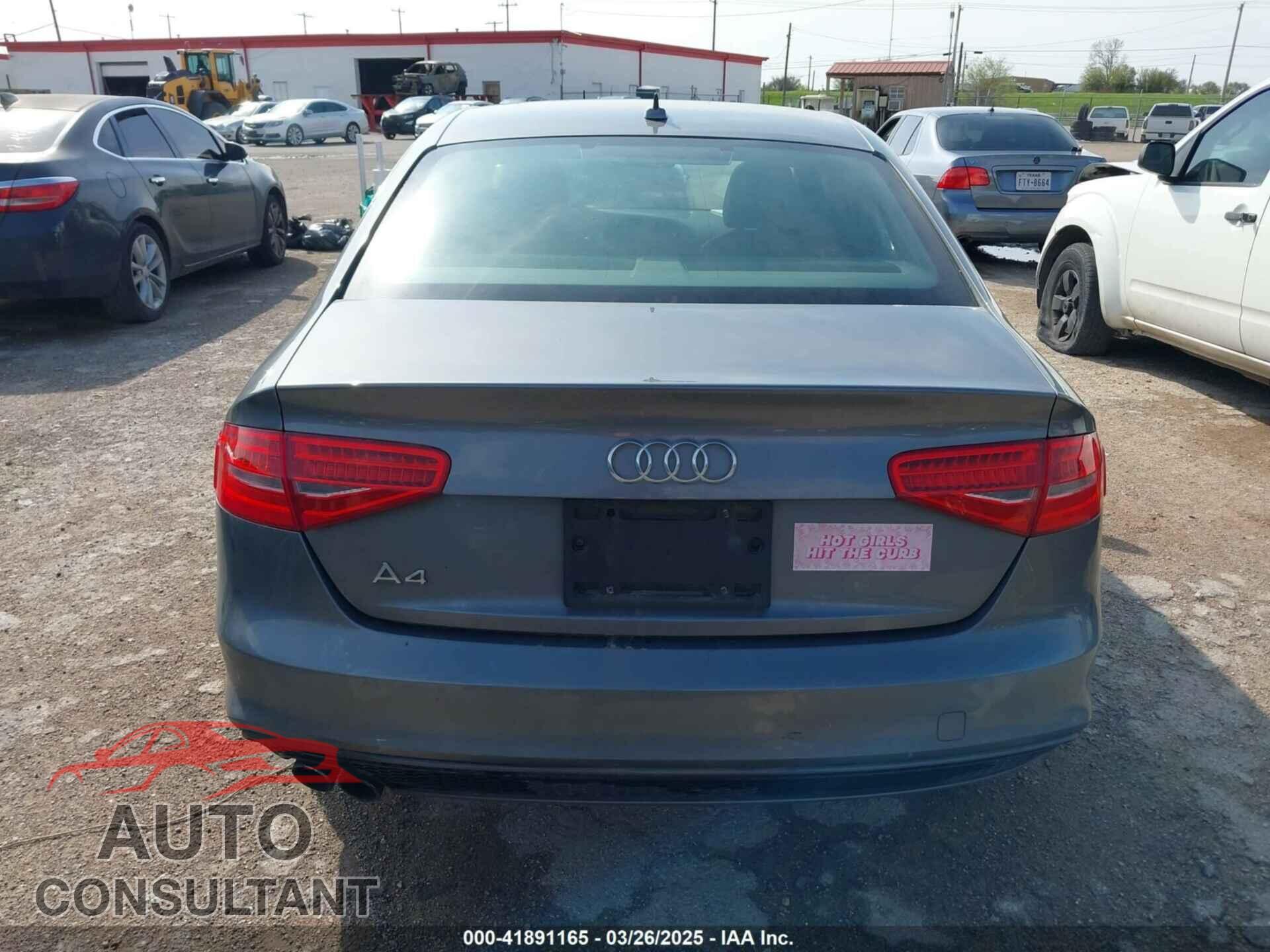 AUDI A4 2016 - WAUAFAFL4GA004435