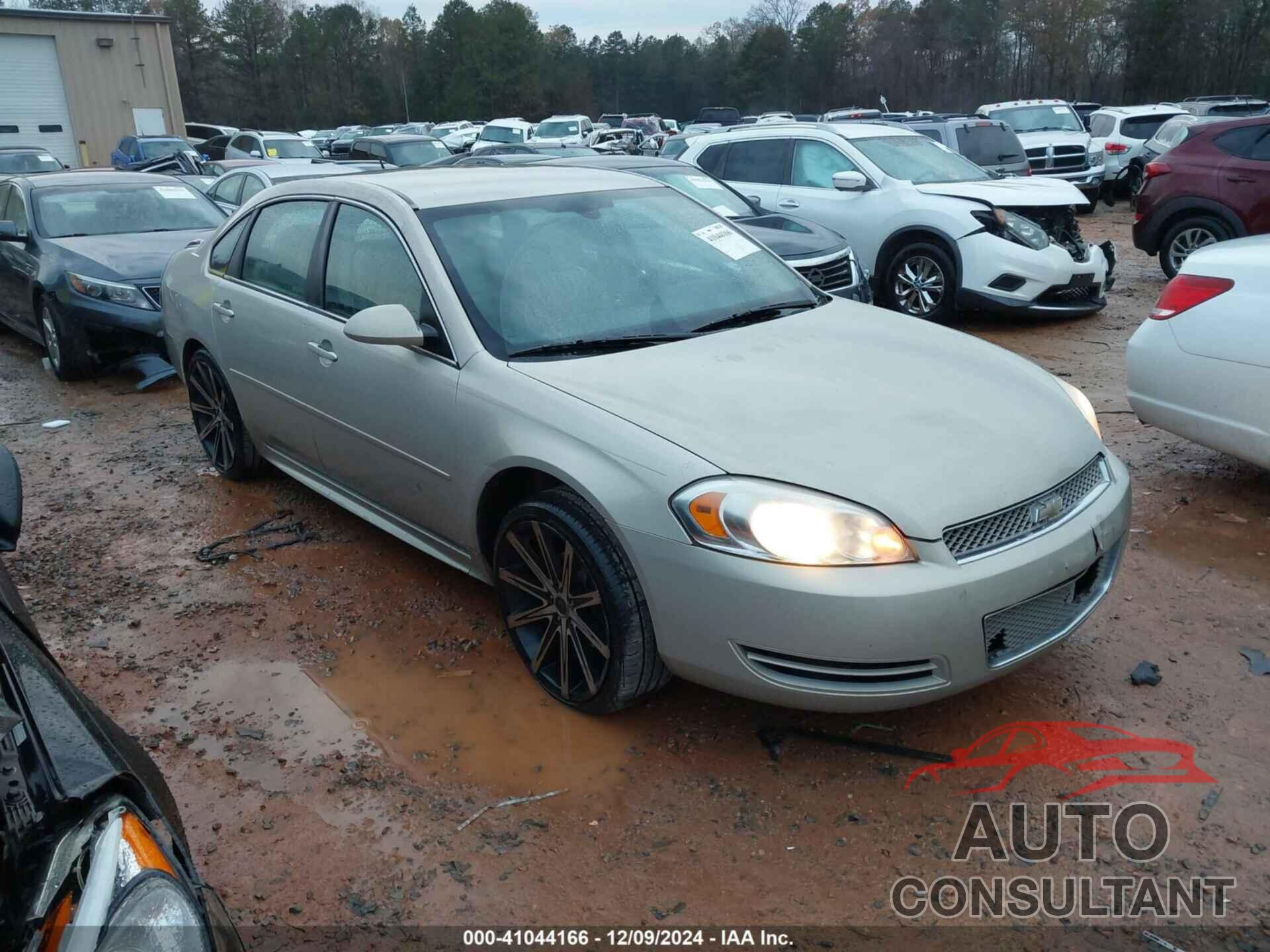 CHEVROLET IMPALA 2012 - 2G1WA5E34C1164960