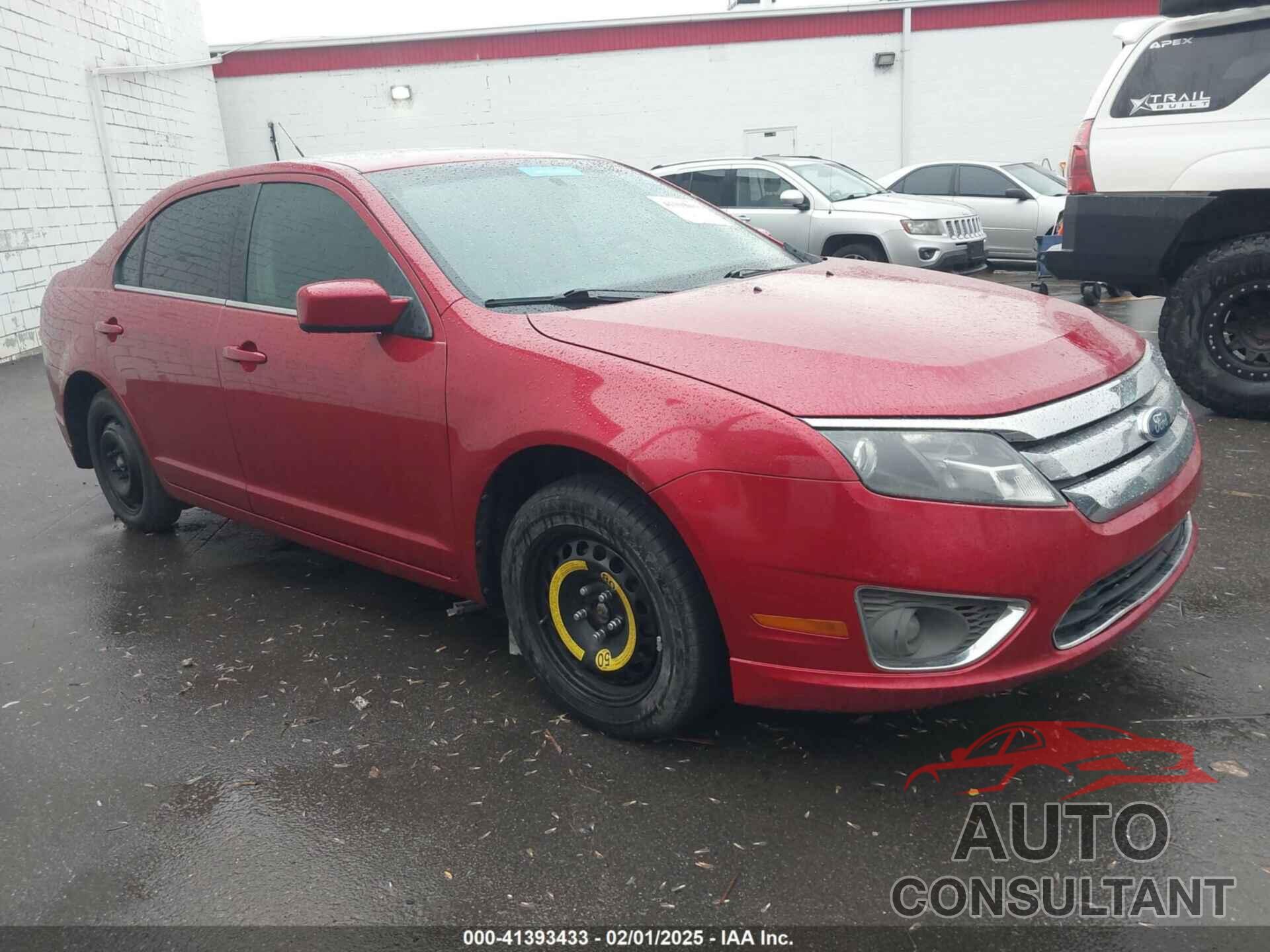 FORD FUSION 2012 - 3FAHP0JG1CR163597