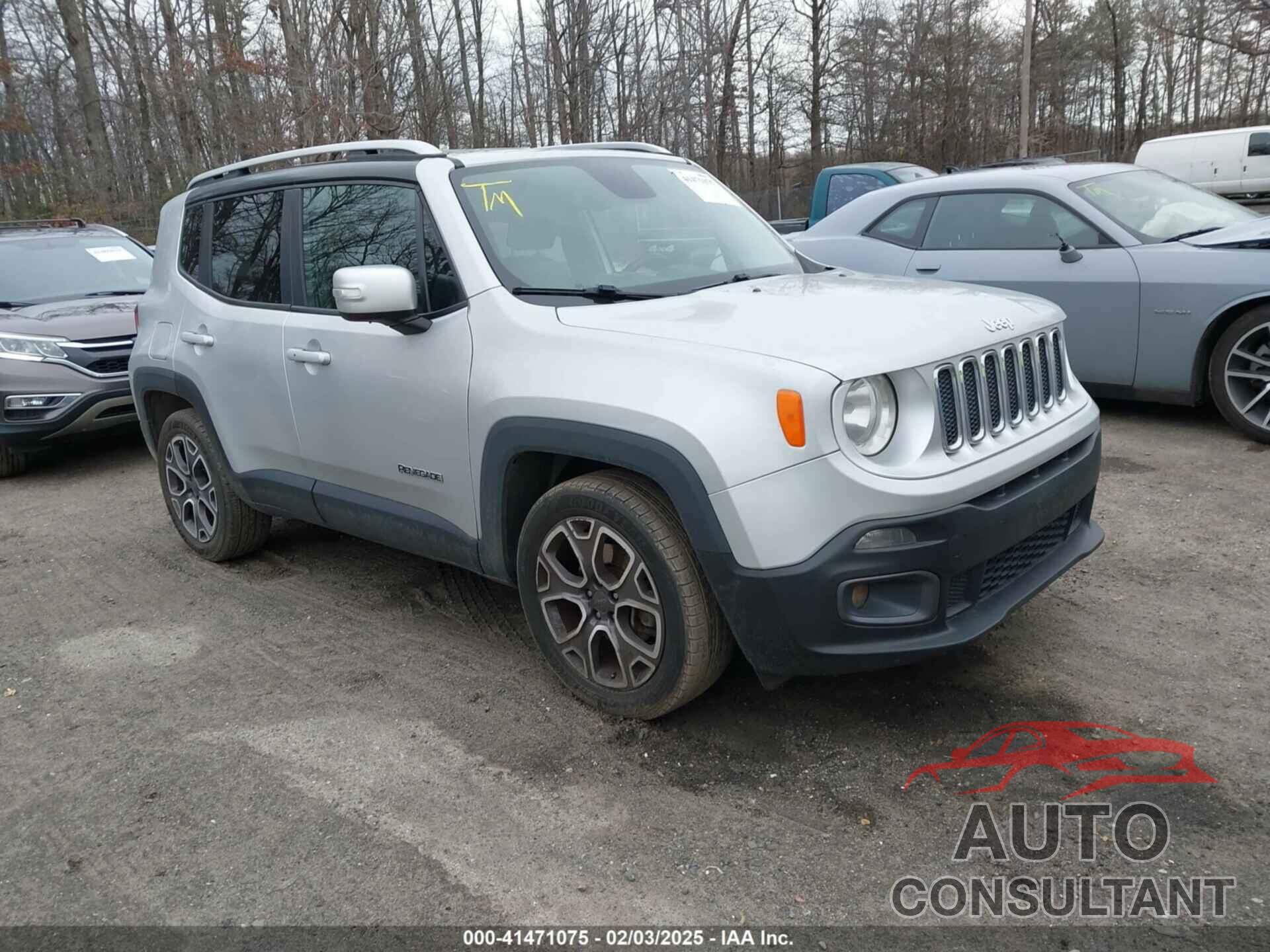 JEEP RENEGADE 2016 - ZACCJADT2GPD64901