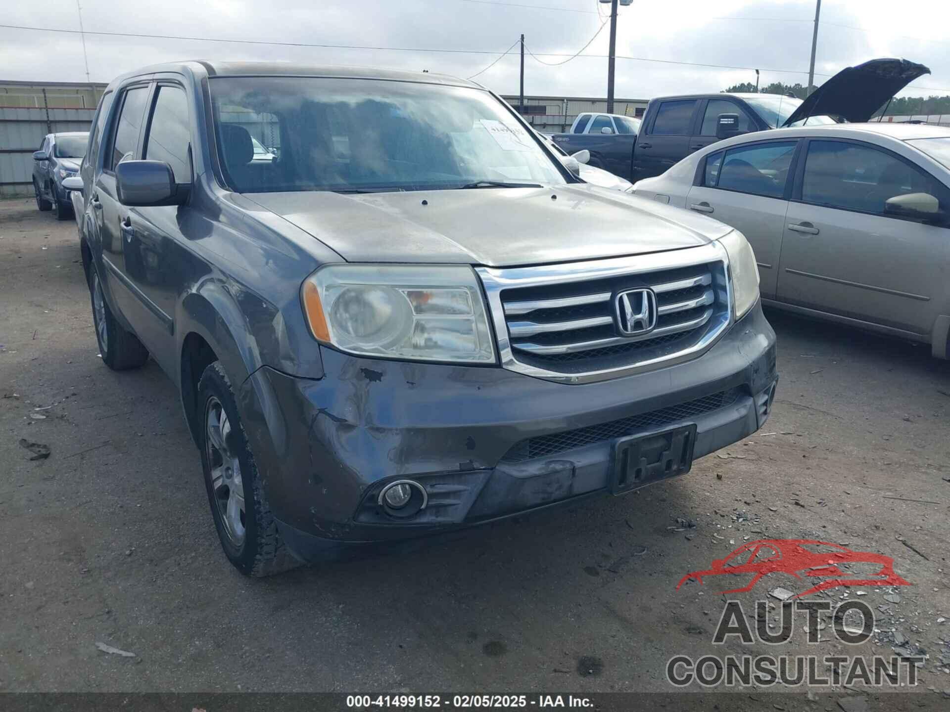 HONDA PILOT 2012 - 5FNYF3H4XCB024984