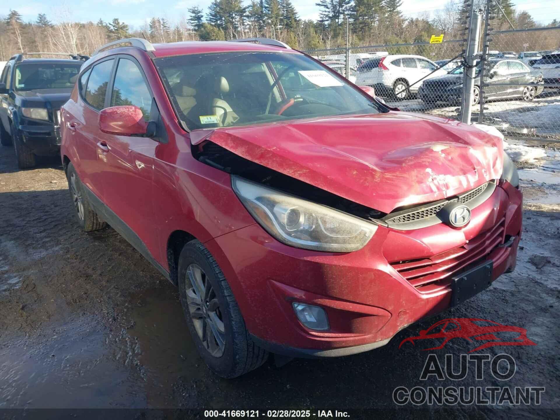 HYUNDAI TUCSON 2014 - KM8JUCAG0EU798601