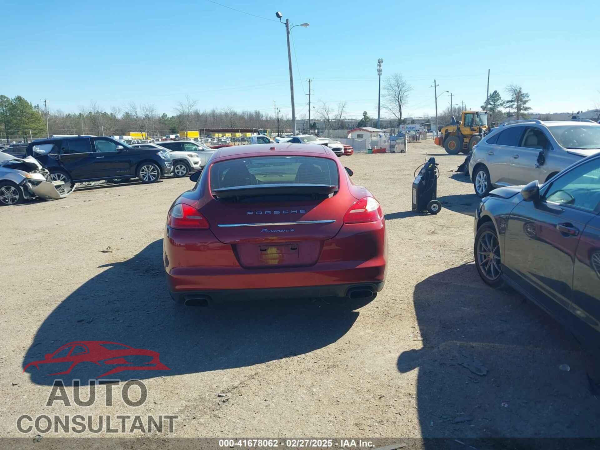 PORSCHE PANAMERA 2011 - WP0AA2A74BL021220