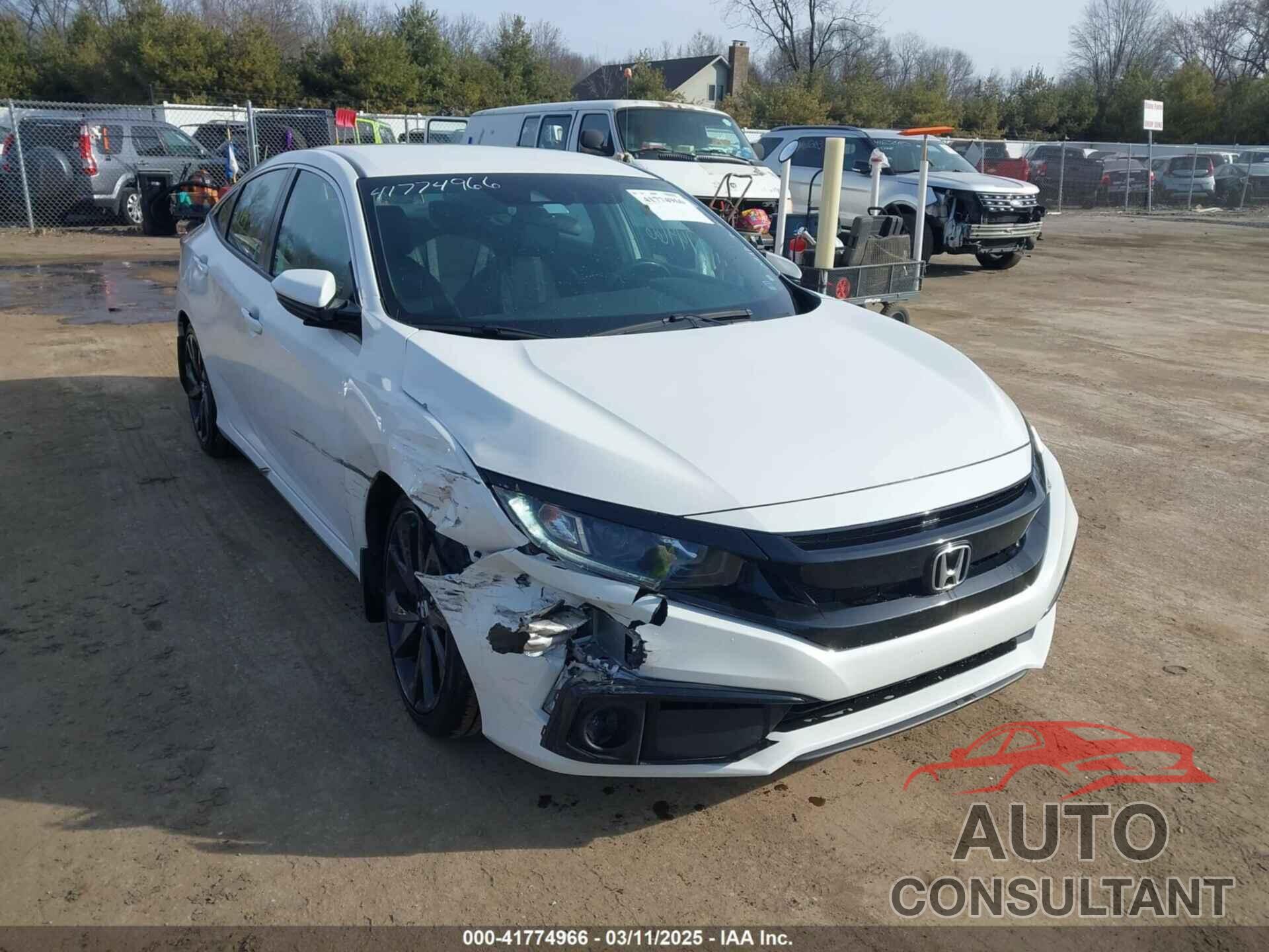 HONDA CIVIC 2019 - 2HGFC2F83KH506318
