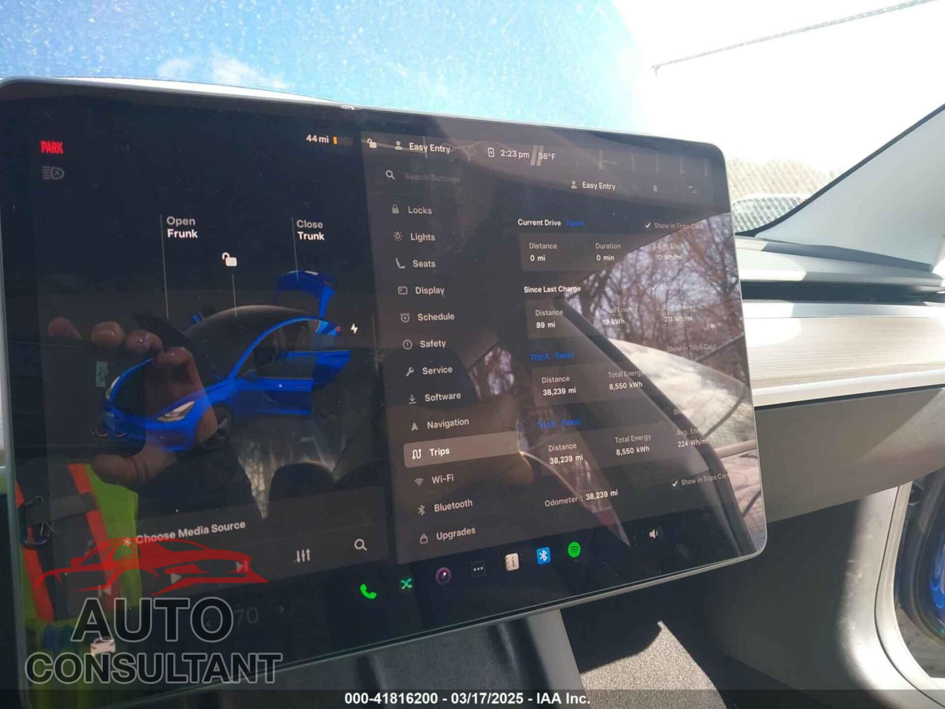 TESLA MODEL 3 2023 - 5YJ3E1EA4PF581441