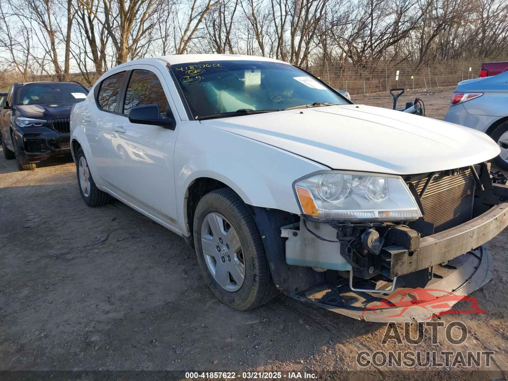 DODGE AVENGER 2010 - 1B3CC4FB7AN106455