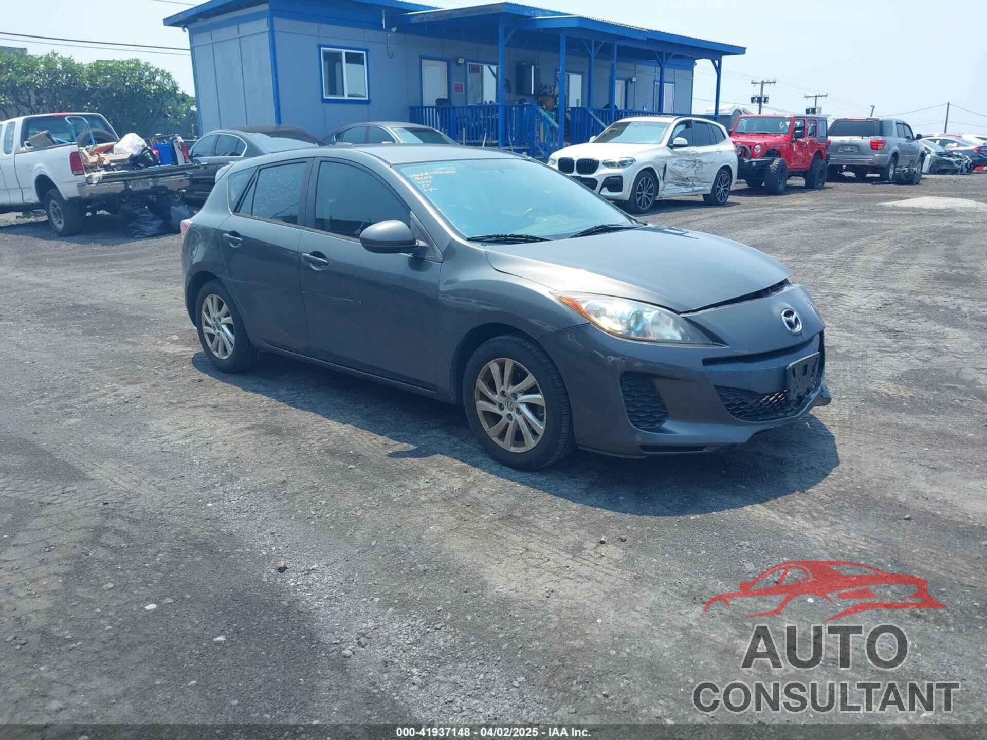 MAZDA MAZDA3 2012 - JM1BL1L70C1638228