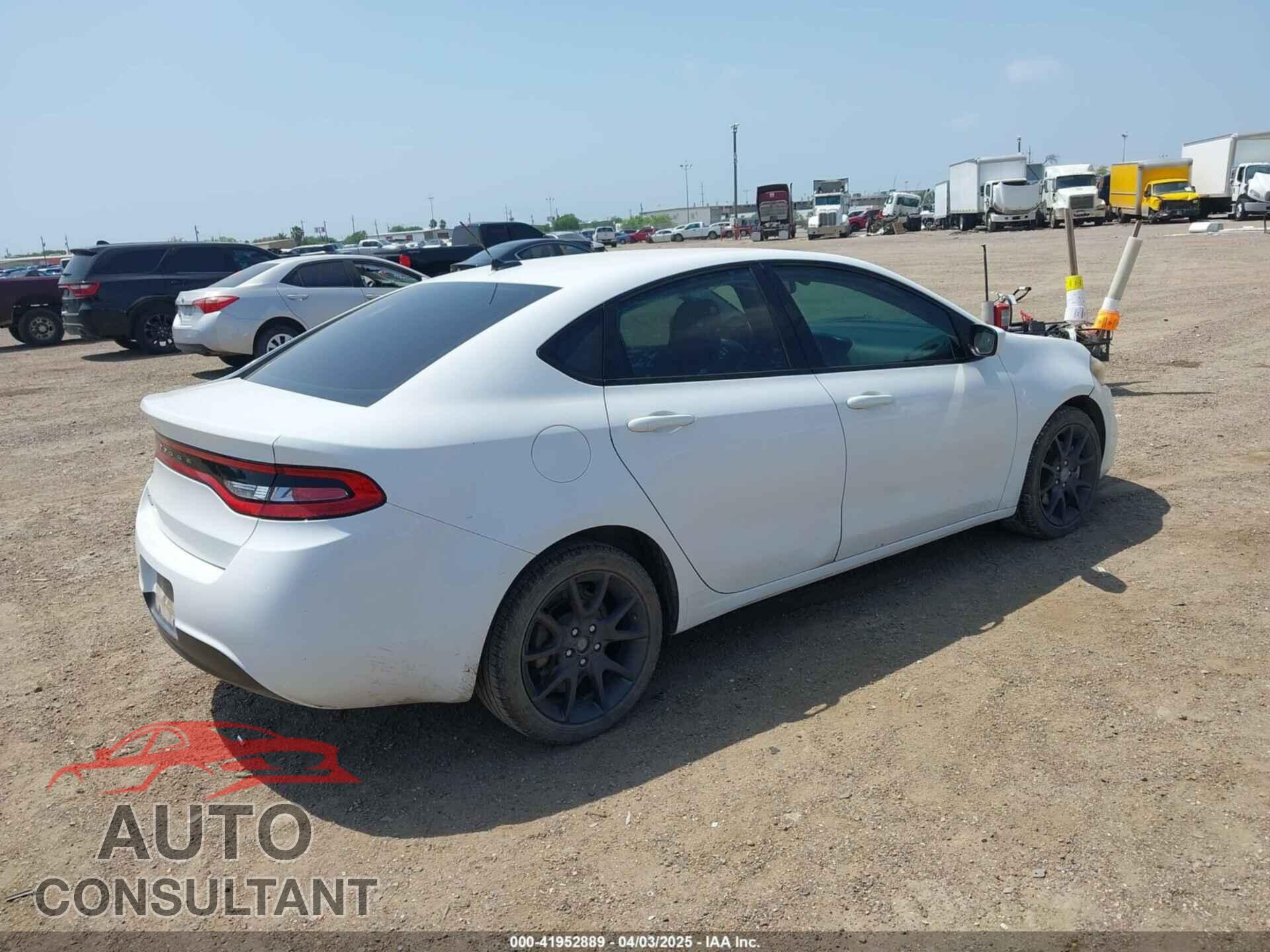 DODGE DART 2015 - 1C3CDFAA1FD392214