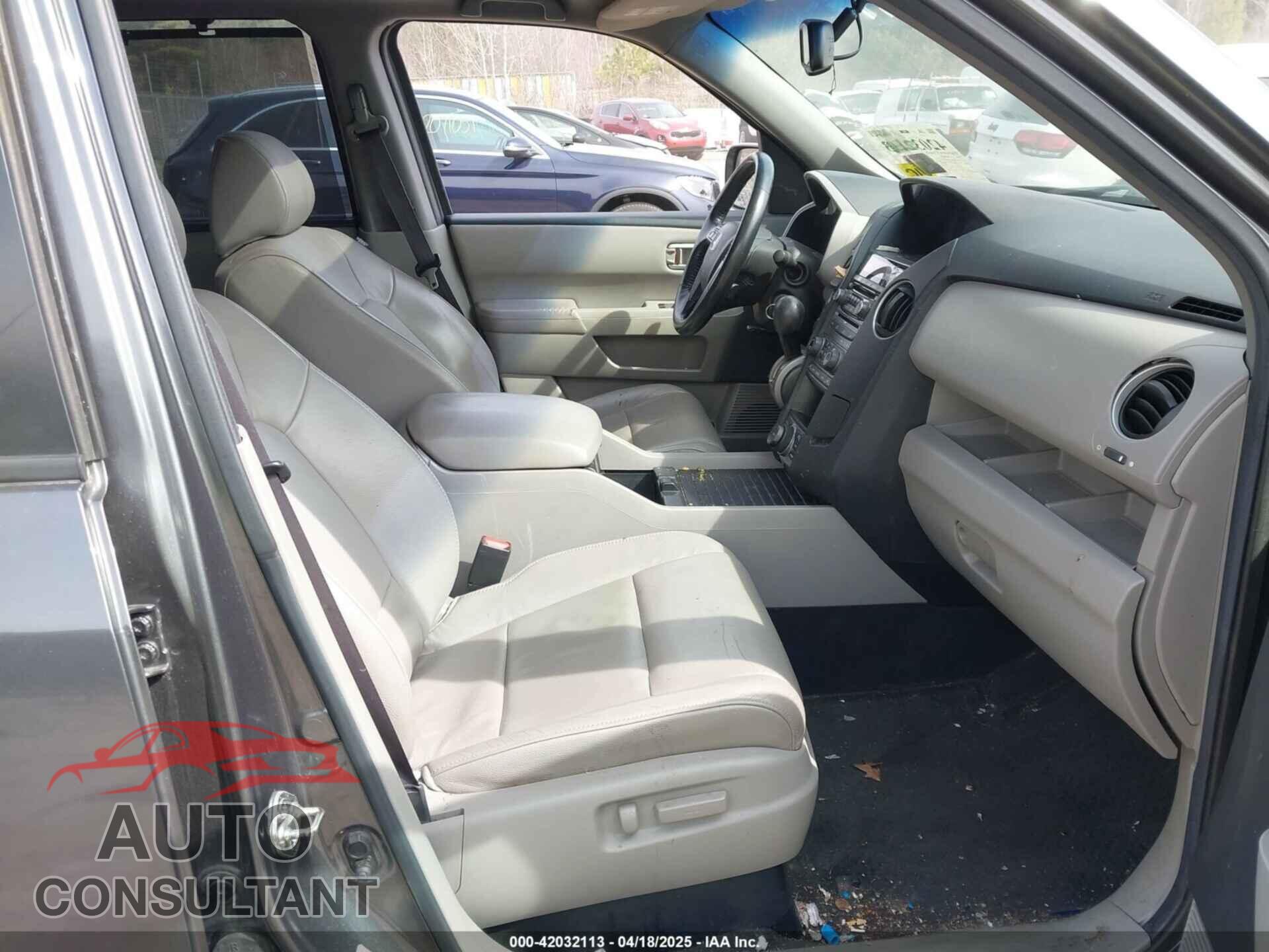 HONDA PILOT 2012 - 5FNYF4H94CB066472