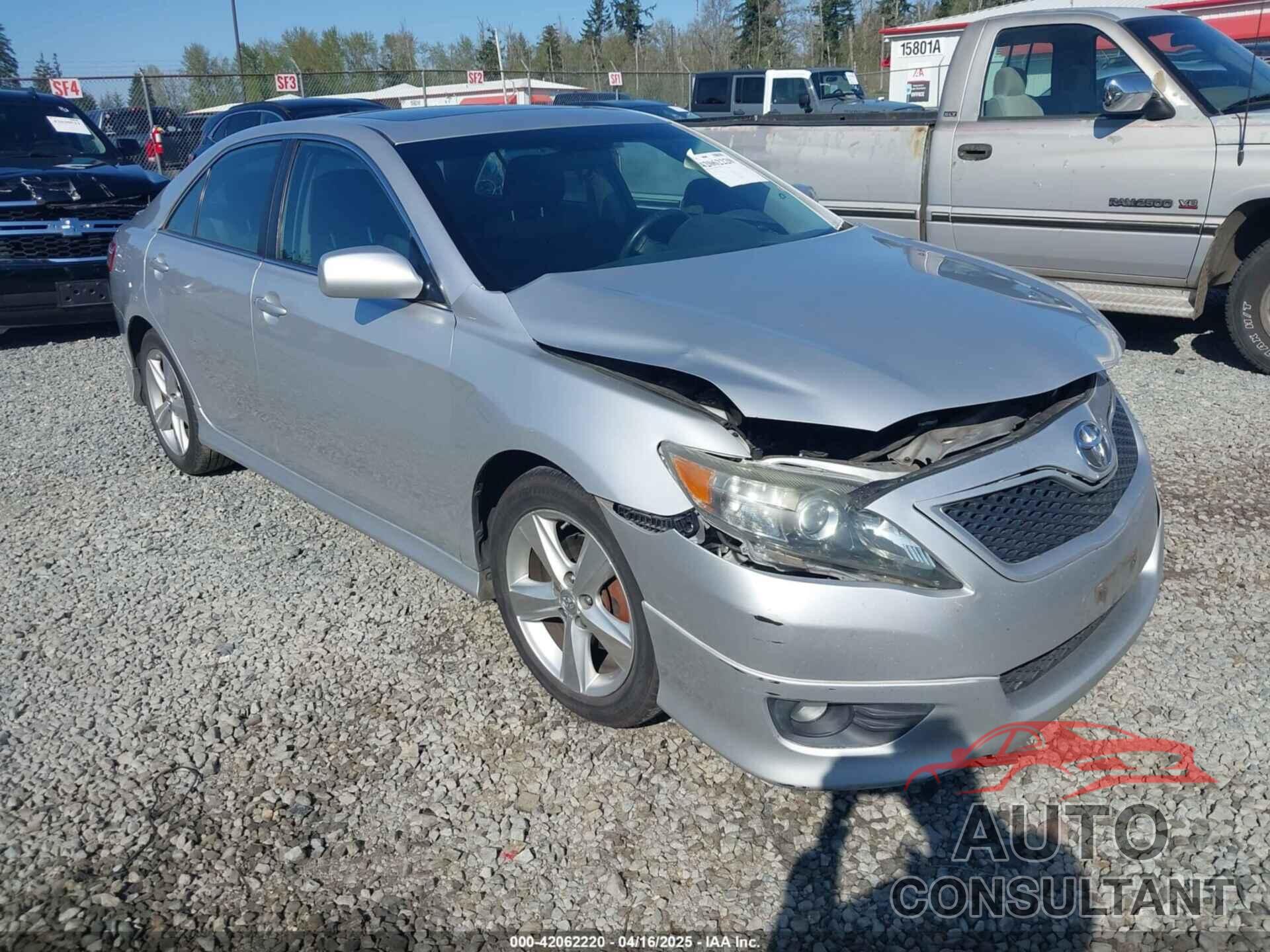 TOYOTA CAMRY 2011 - 4T1BF3EK0BU638078