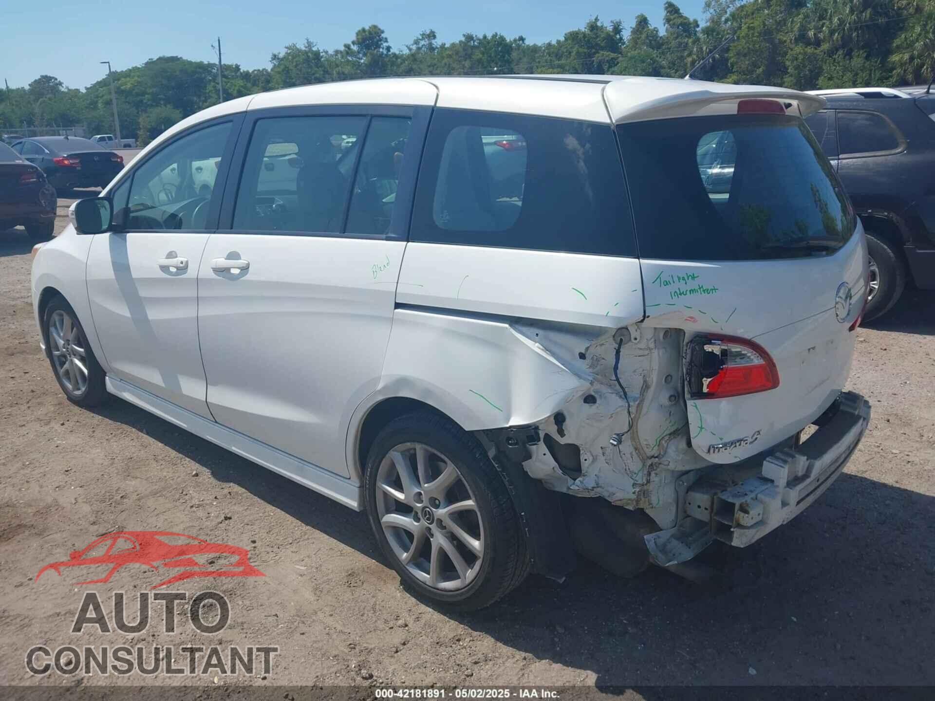 MAZDA MAZDA5 2013 - JM1CW2CL8D0153437