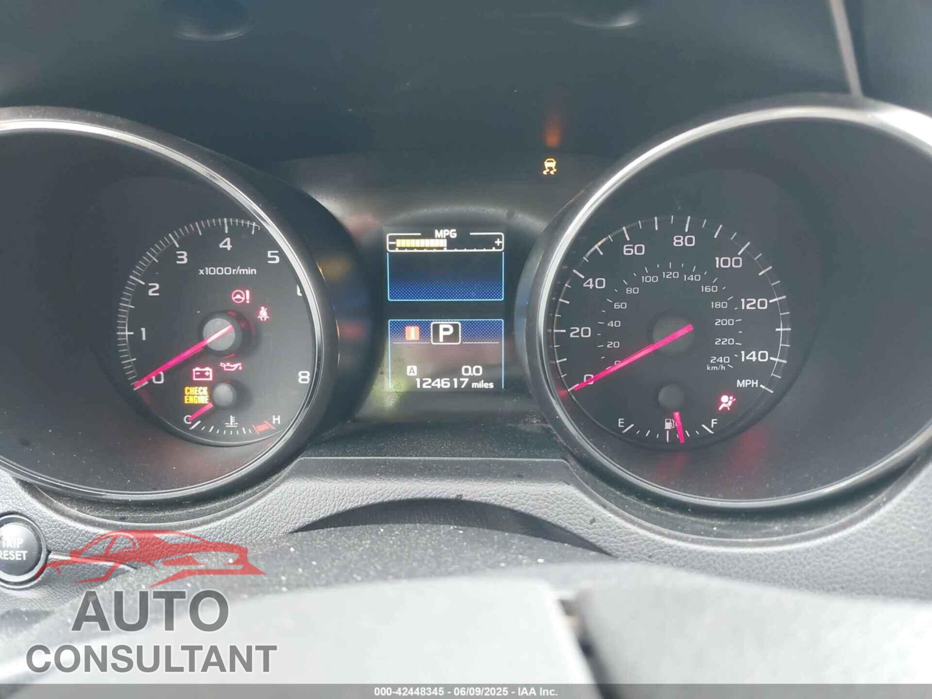 SUBARU OUTBACK 2015 - 4S4BSAAC1F3217545