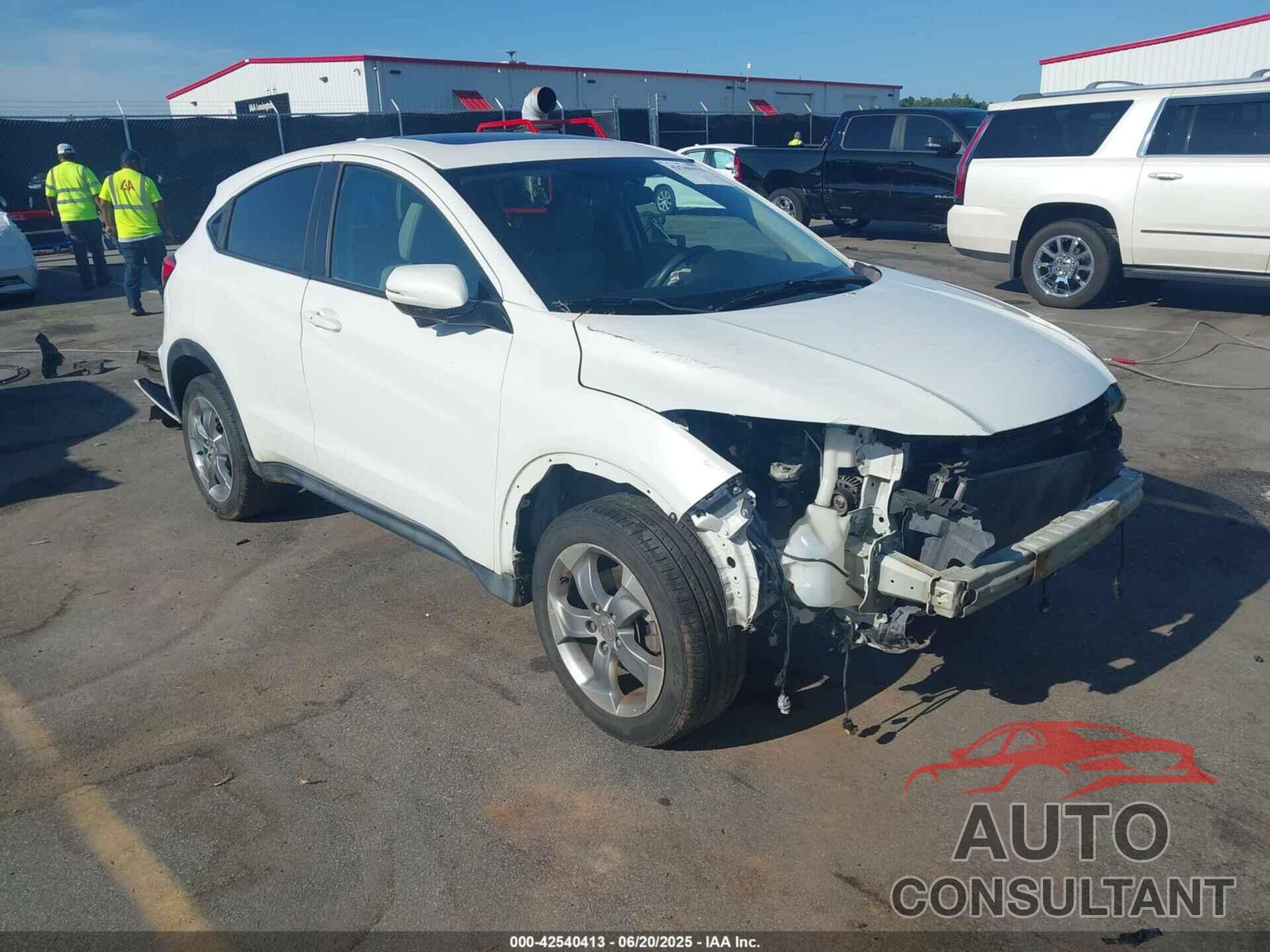 HONDA HR-V 2017 - 3CZRU6H51HM719727