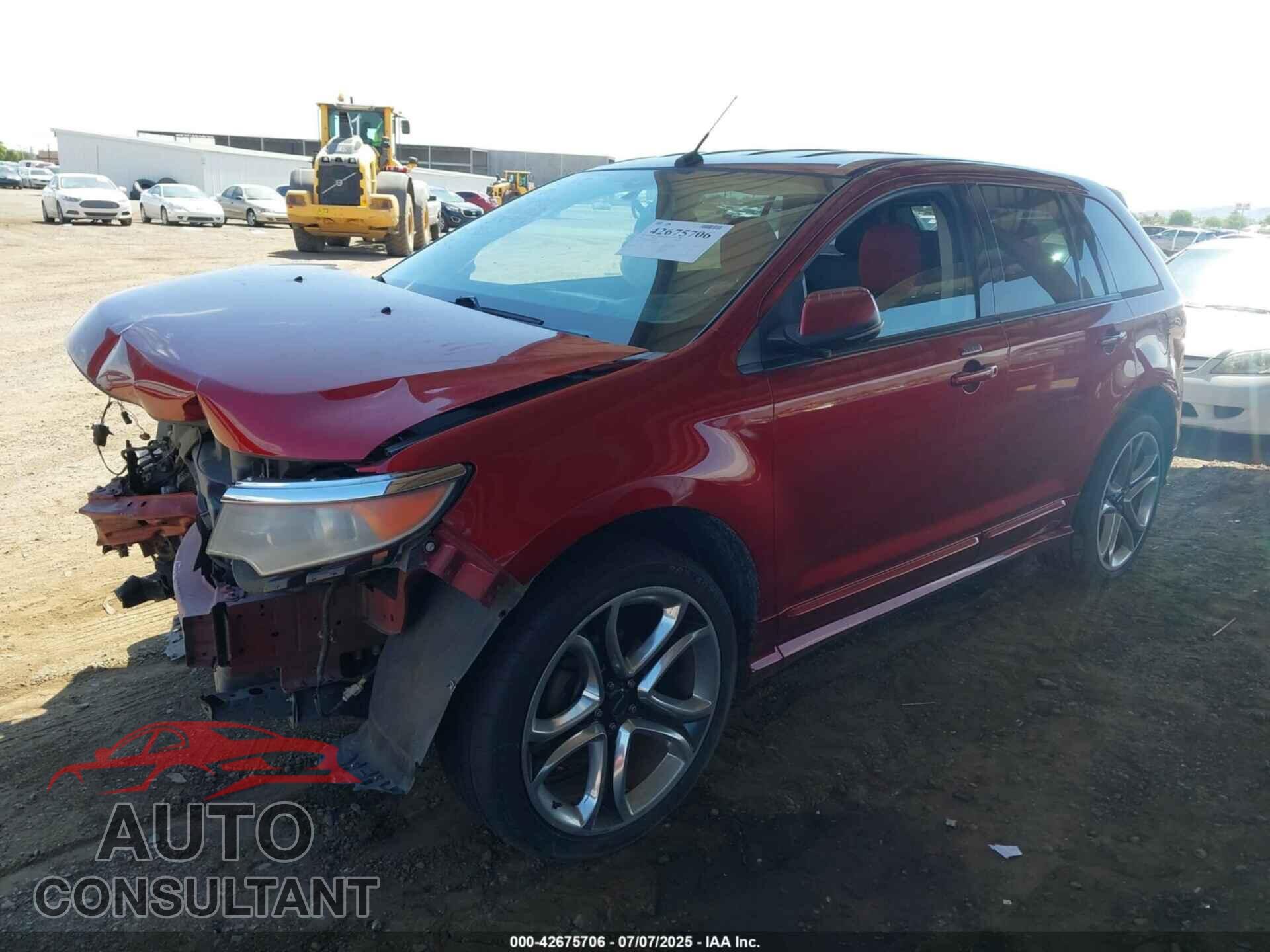 FORD EDGE 2013 - 2FMDK3AK8DBC34481