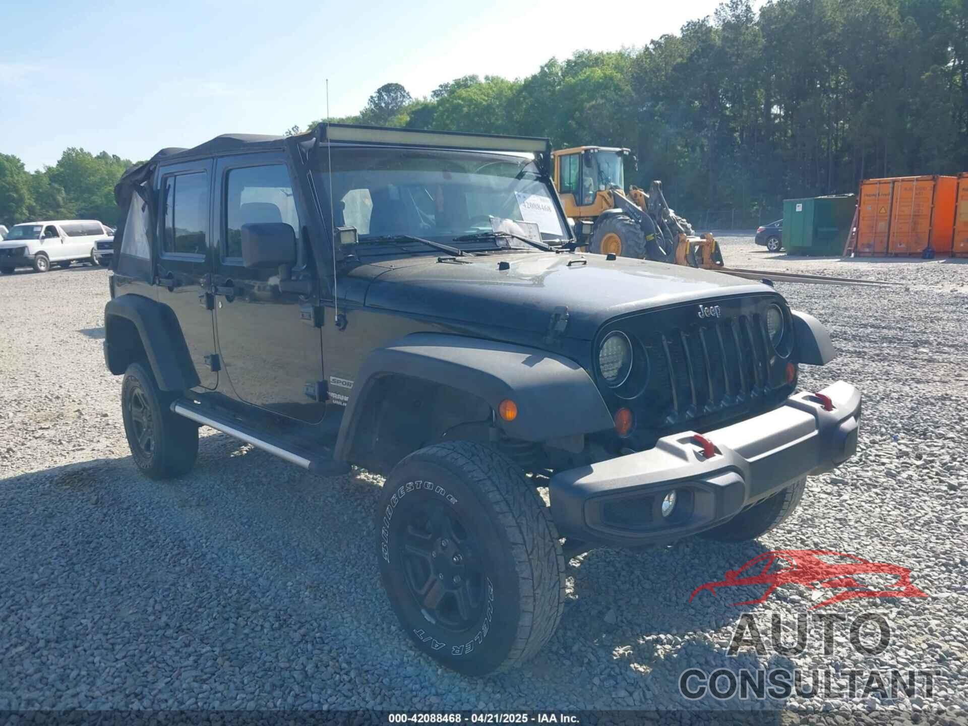 JEEP WRANGLER UNLIMITED 2013 - 1C4BJWDG4DL564299