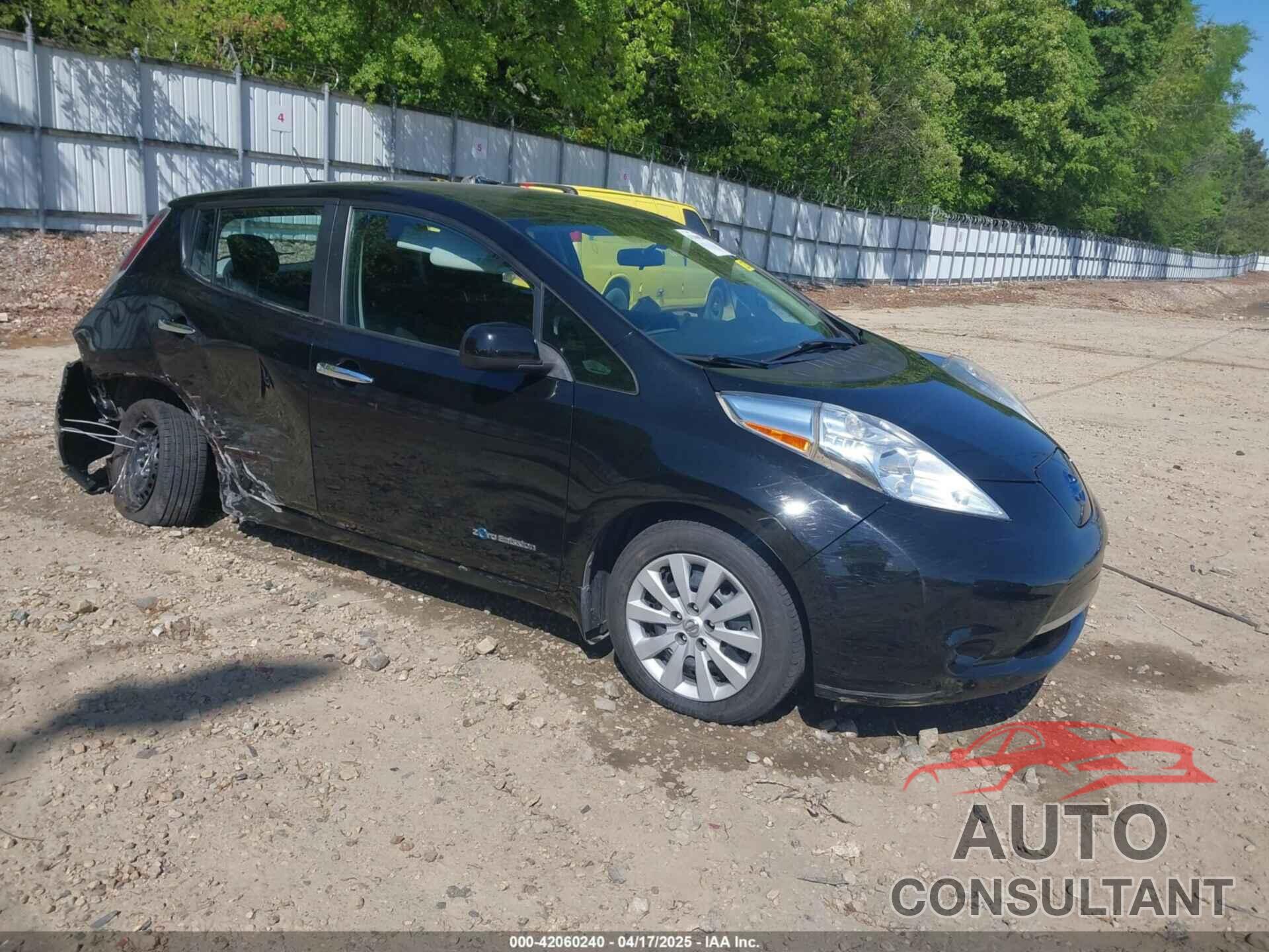 NISSAN LEAF 2015 - 1N4AZ0CP3FC322339