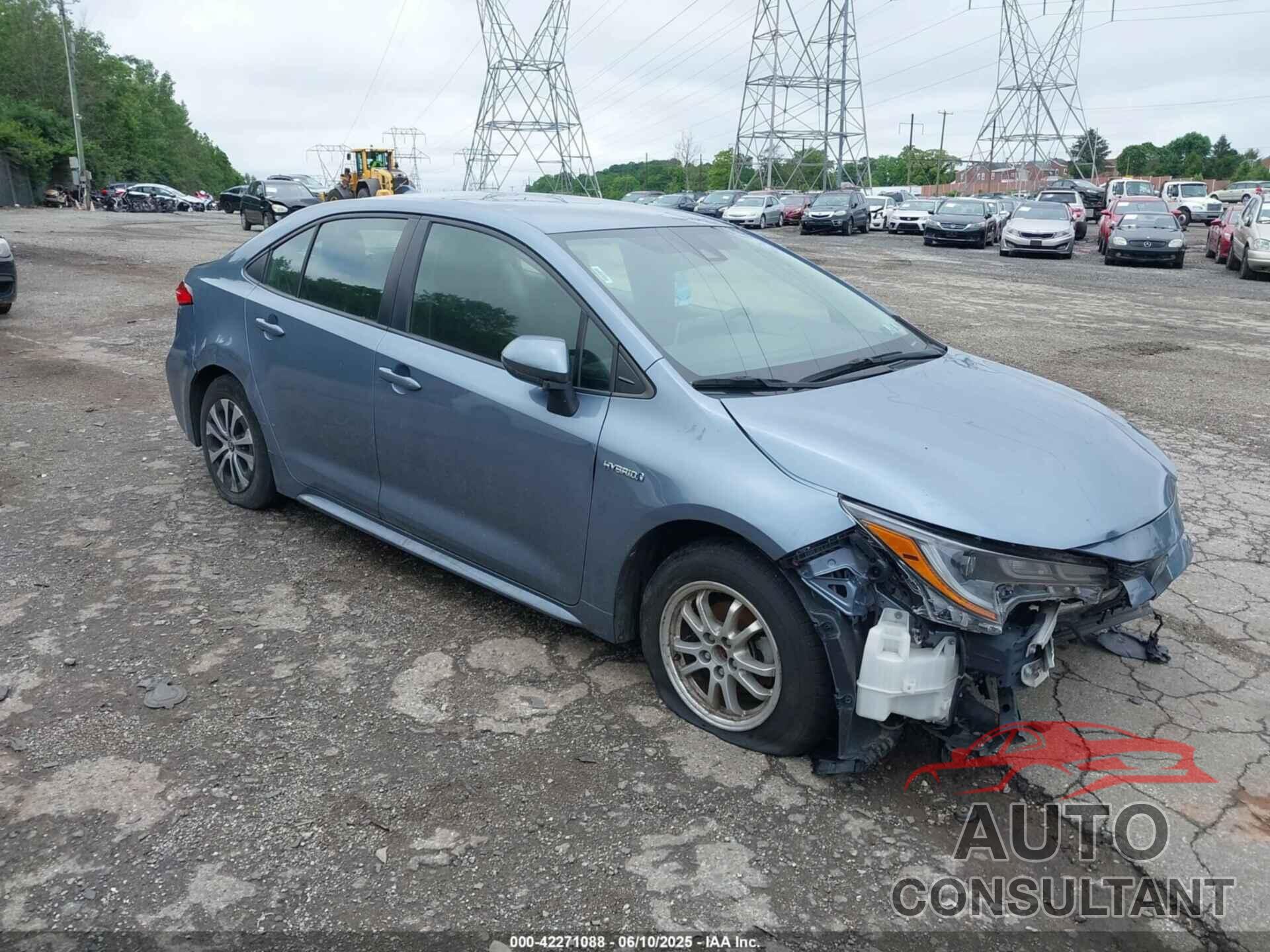 TOYOTA COROLLA 2021 - JTDEAMDE6MJ028496