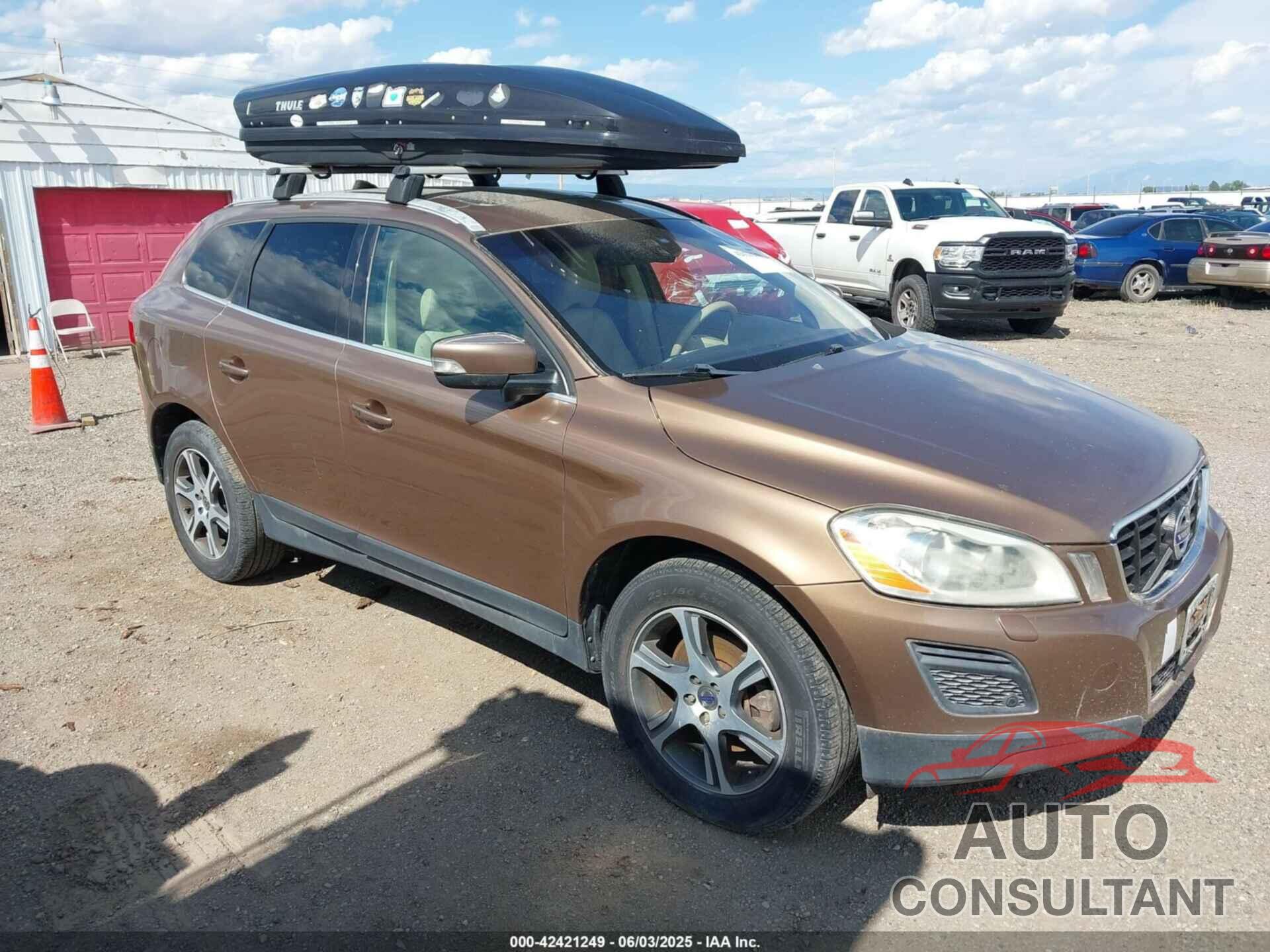 VOLVO XC60 2012 - YV4902DZ6C2237612