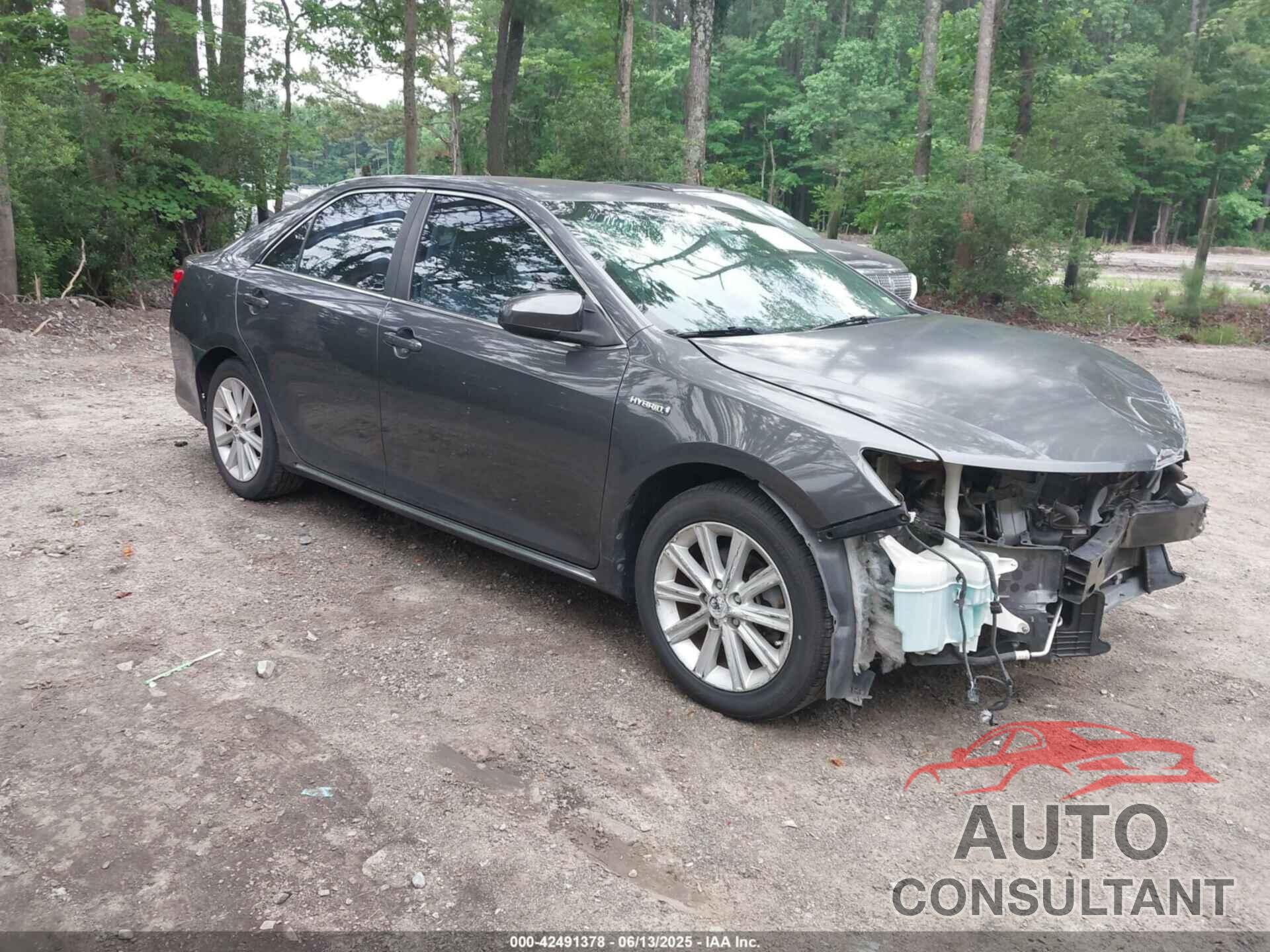 TOYOTA CAMRY HYBRID 2012 - 4T1BD1FK3CU044143