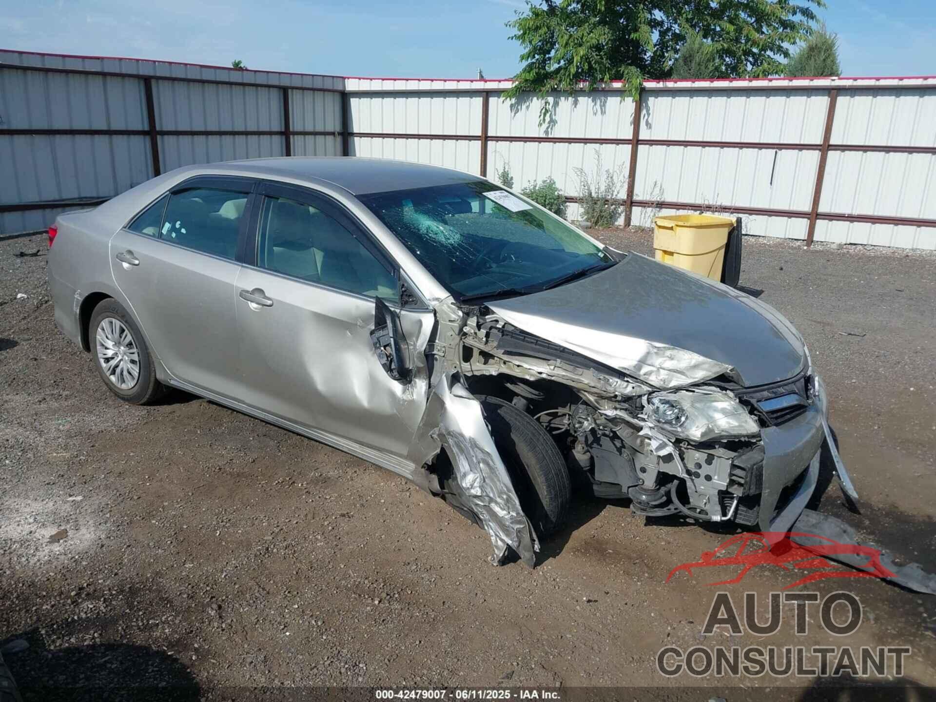 TOYOTA CAMRY 2014 - 4T4BF1FKXER423532