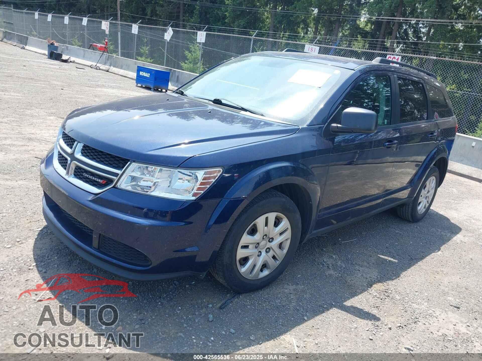 DODGE JOURNEY 2017 - 3C4PDCAB7HT622663