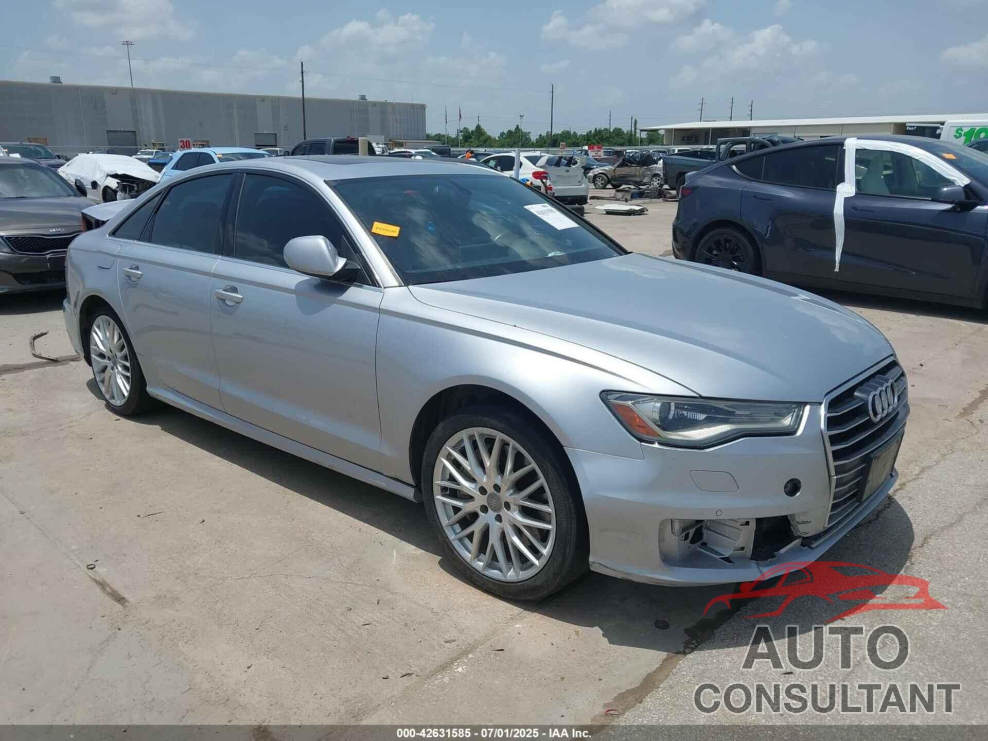 AUDI A6 2016 - WAUCFAFC2GN125532