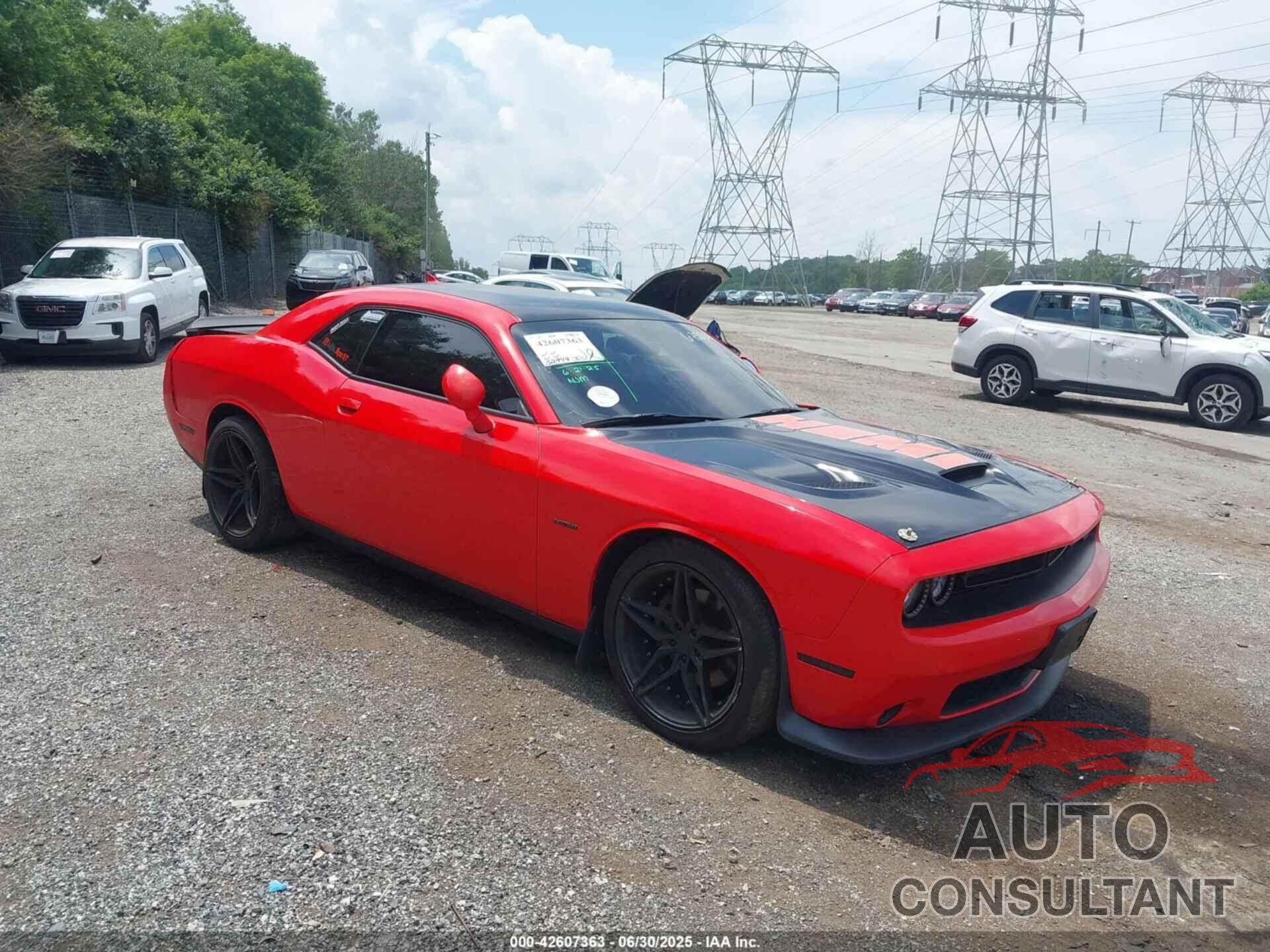 DODGE CHALLENGER 2019 - 2C3CDZBT6KH675027