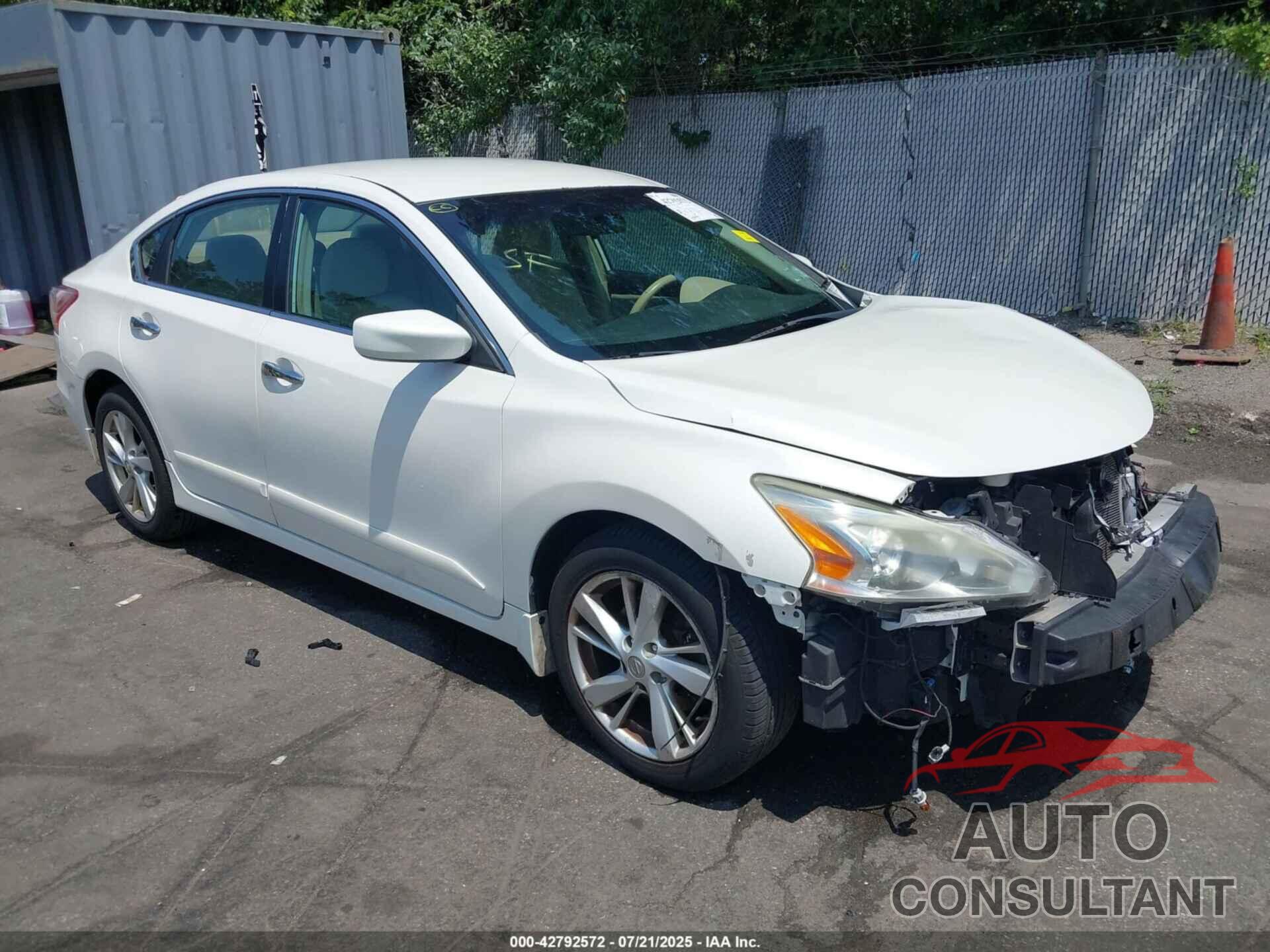 NISSAN ALTIMA 2013 - 1N4AL3AP1DC287237