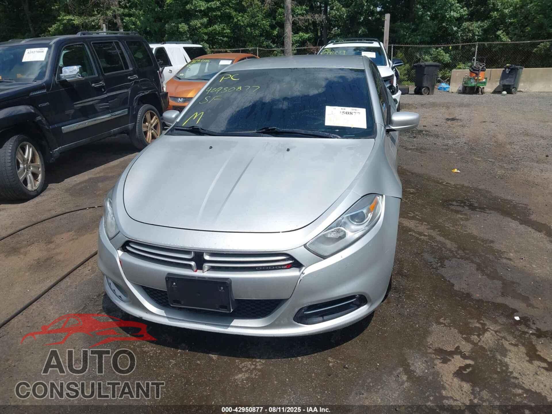 DODGE DART 2013 - 1C3CDFAA8DD147391