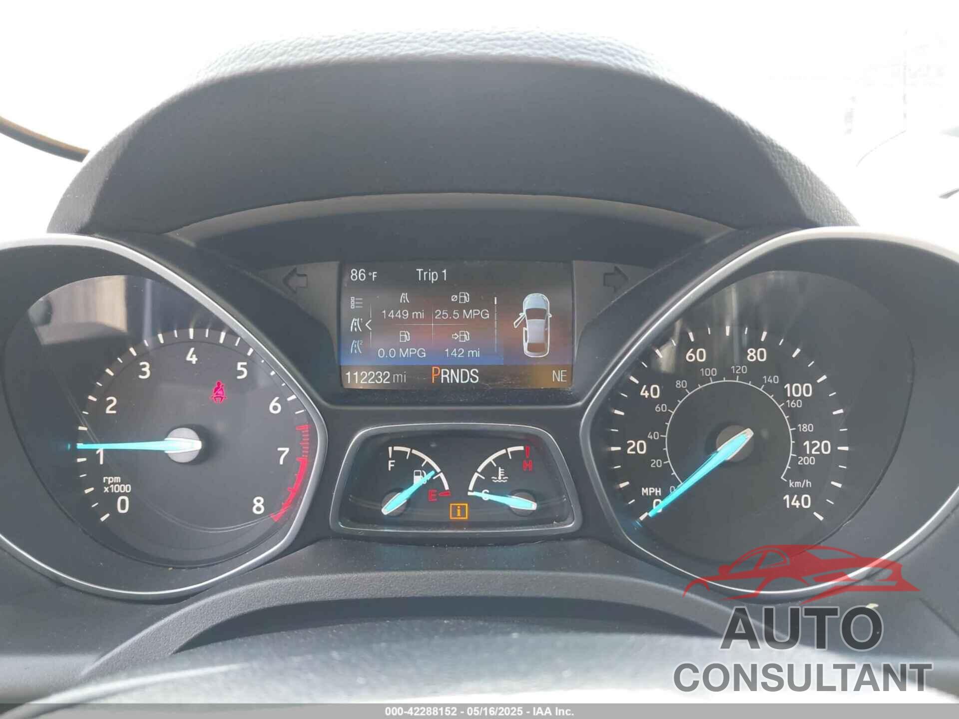 FORD ESCAPE 2018 - 1FMCU0F74JUB42878