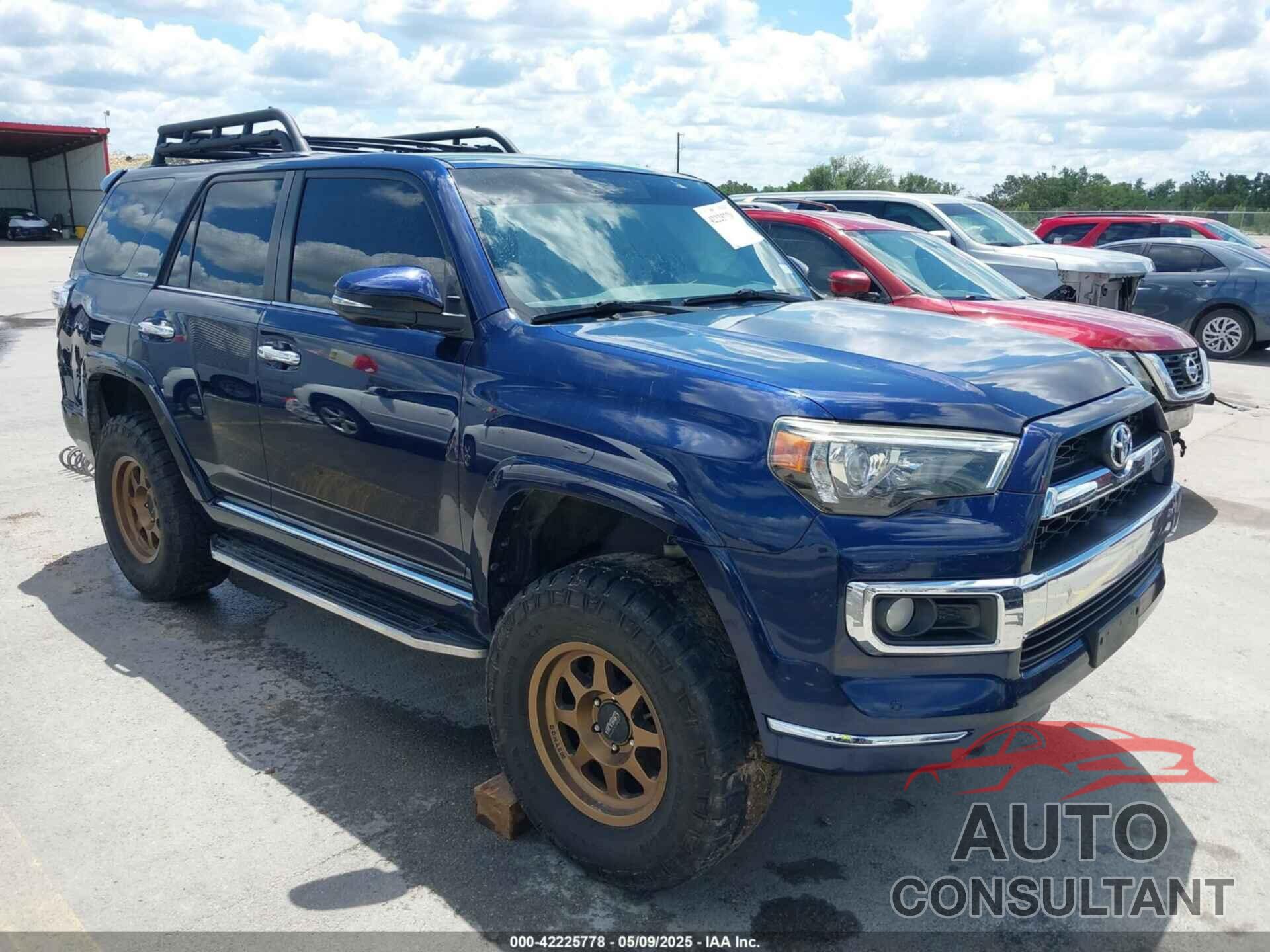 TOYOTA 4RUNNER 2015 - JTEZU5JR7F5104482