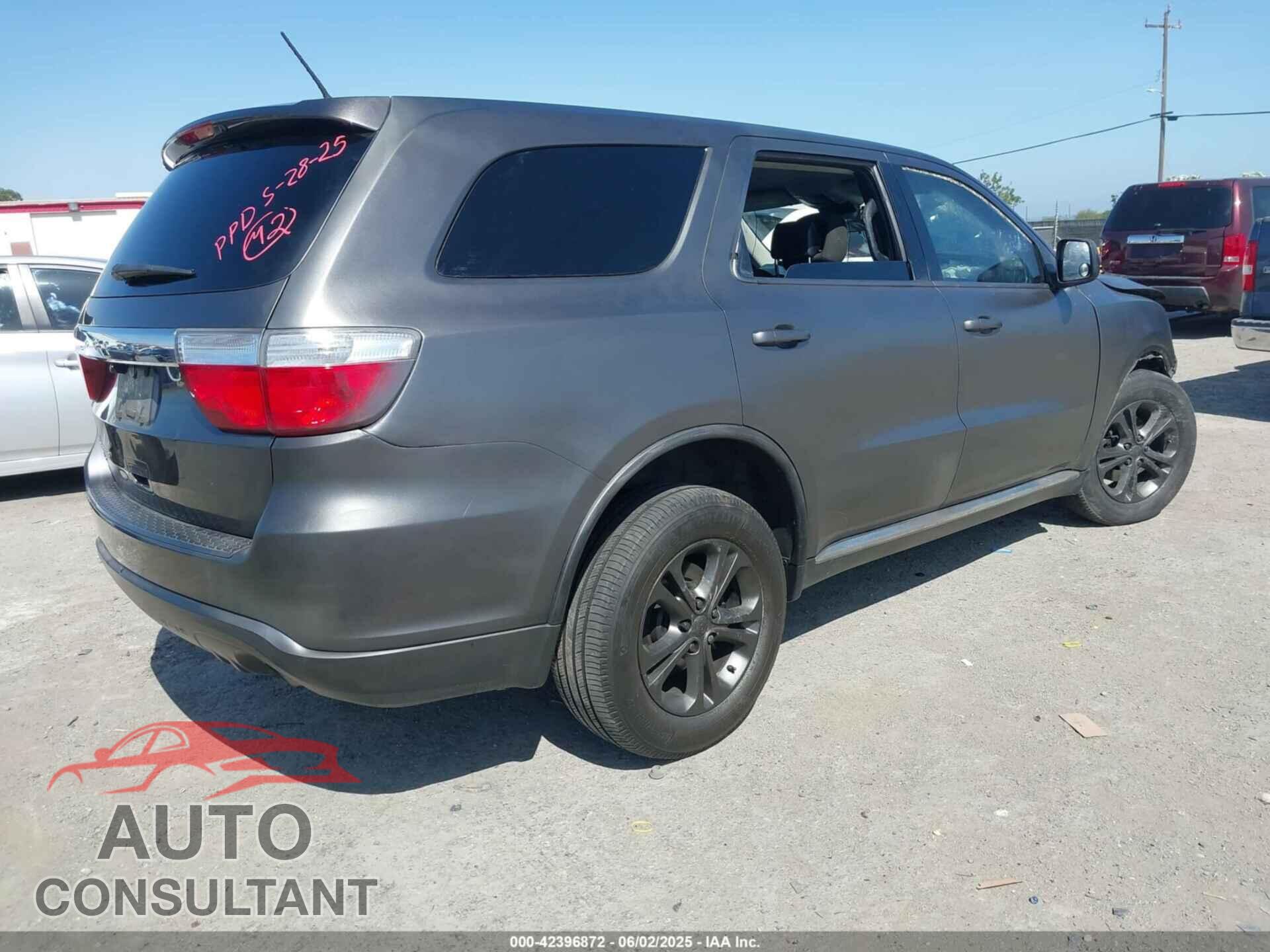 DODGE DURANGO 2013 - 1C4RDJAG5DC697005