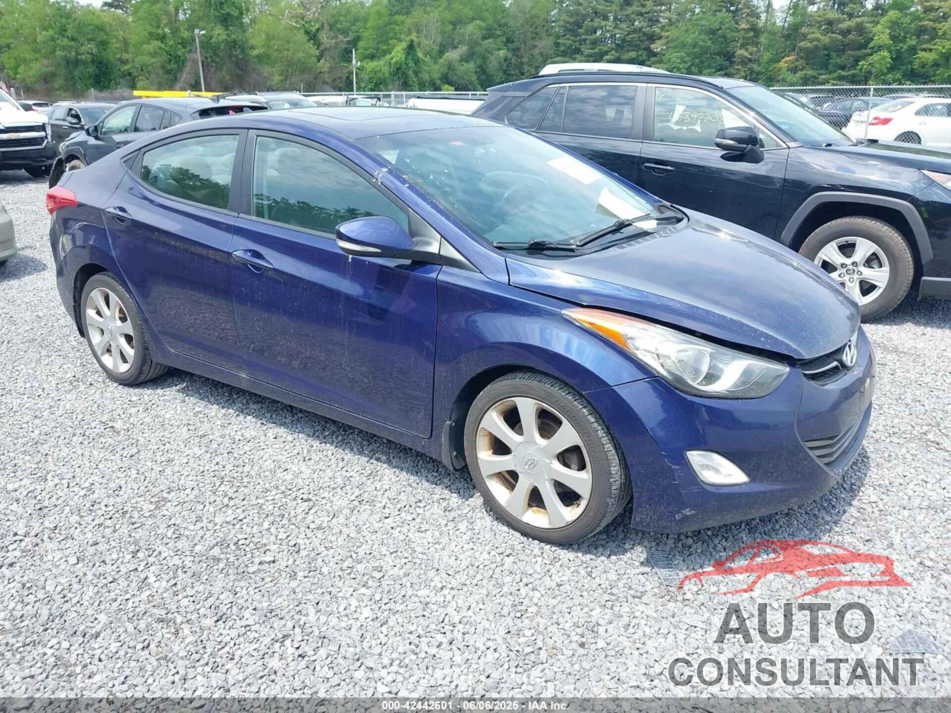 HYUNDAI ELANTRA 2013 - 5NPDH4AE7DH192036