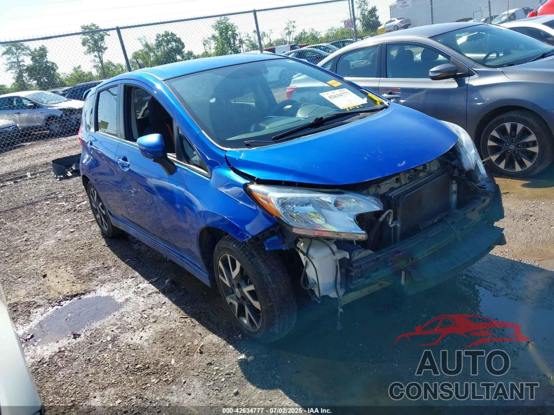NISSAN VERSA NOTE 2015 - 3N1CE2CP2FL355396