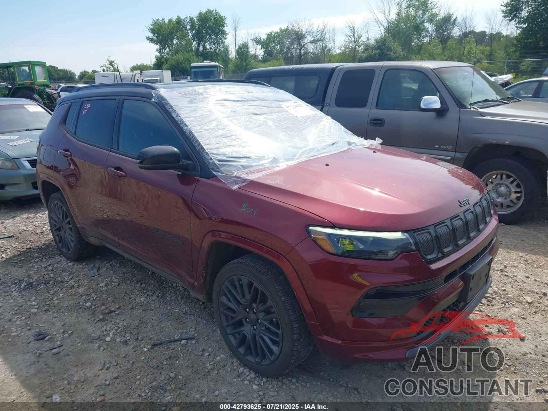 JEEP COMPASS 2022 - 3C4NJDCB9NT143014