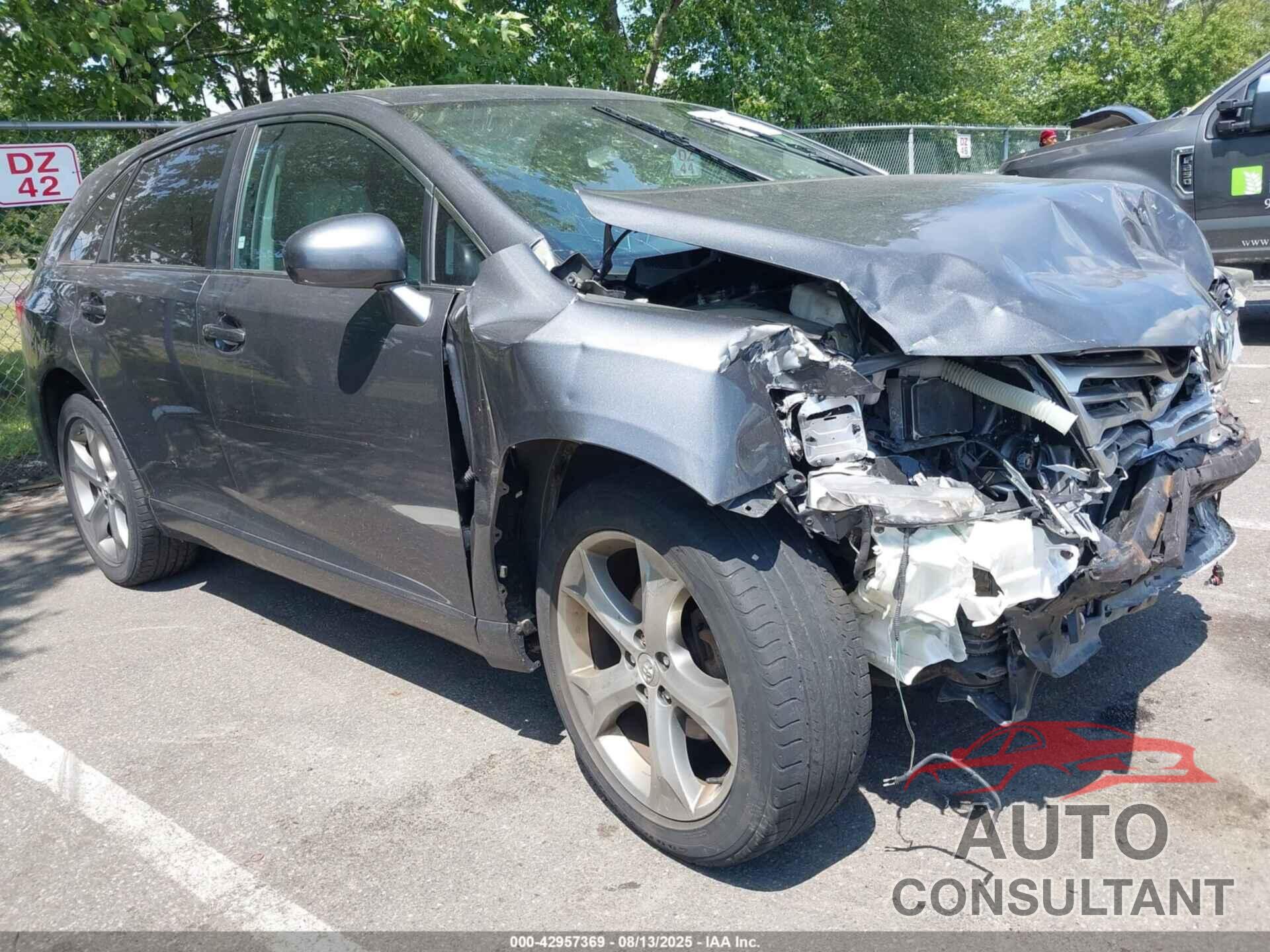 TOYOTA VENZA 2012 - 4T3ZK3BBXCU049322