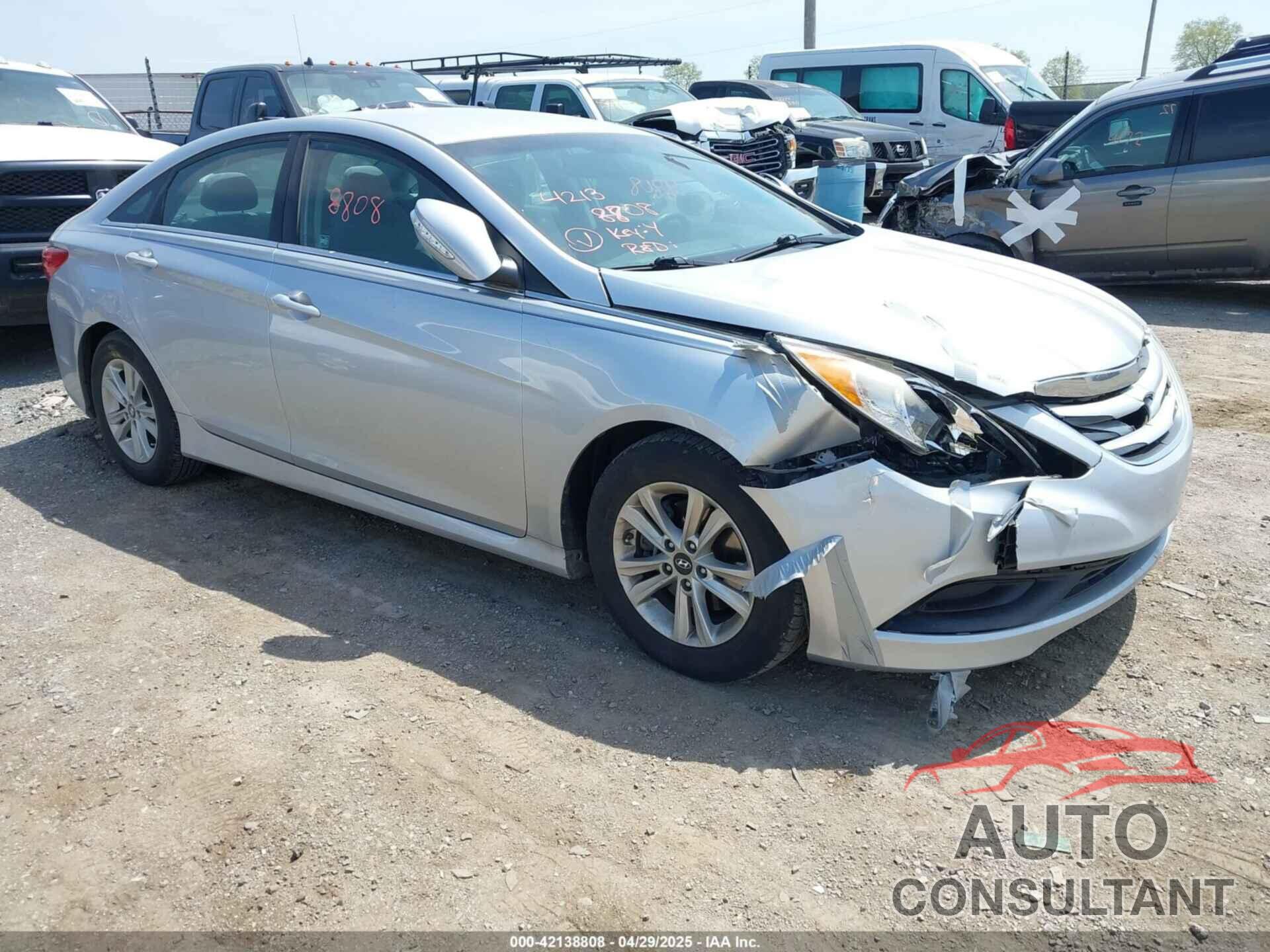 HYUNDAI SONATA 2014 - 5NPEB4AC1EH818993