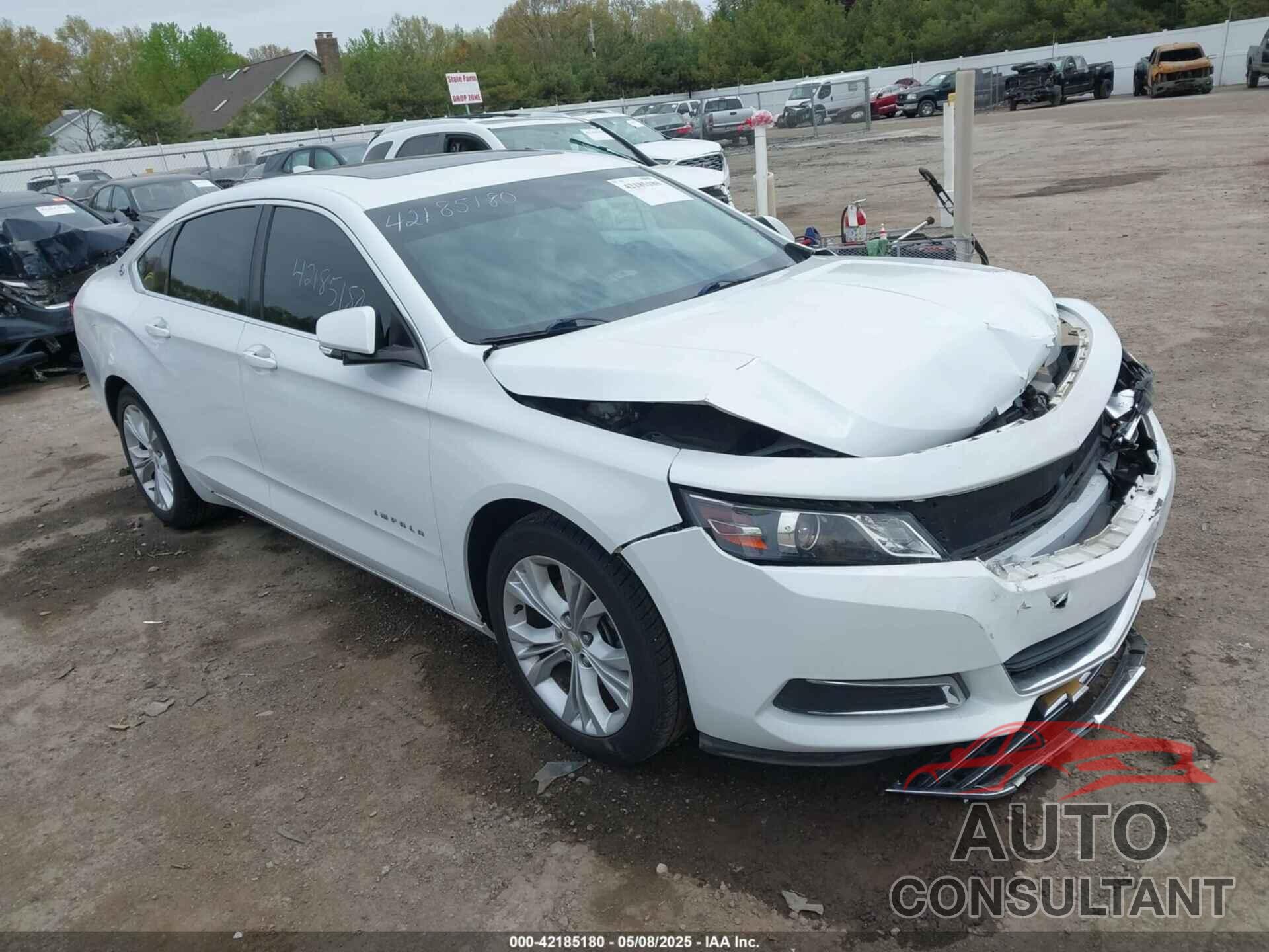 CHEVROLET IMPALA 2015 - 2G1115SL2F9136448