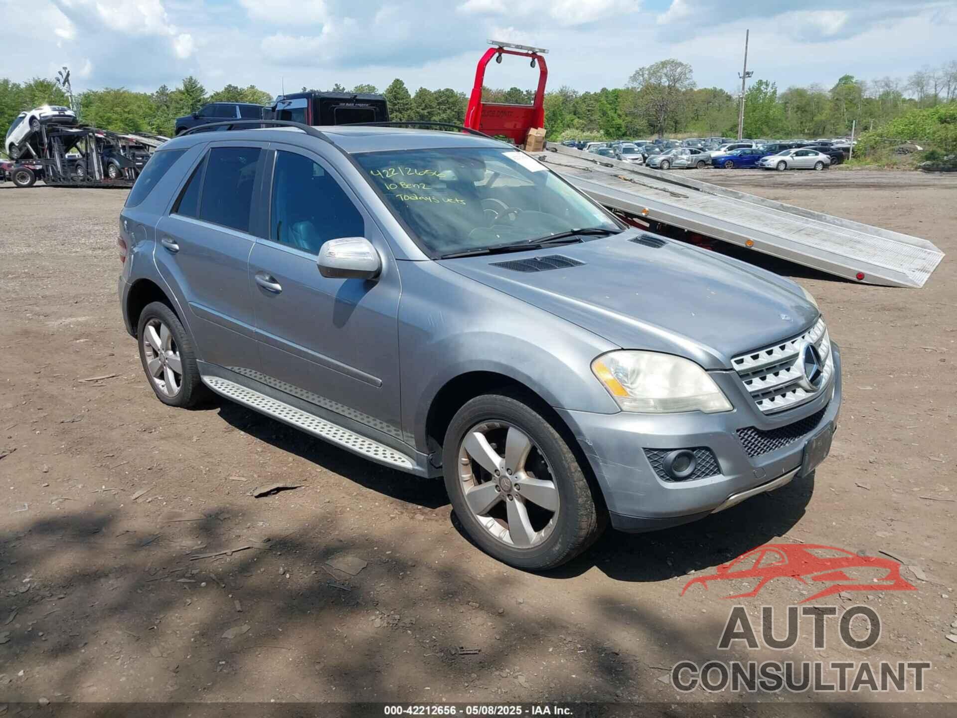 MERCEDES-BENZ ML 350 2010 - 4JGBB8GBXAA575061
