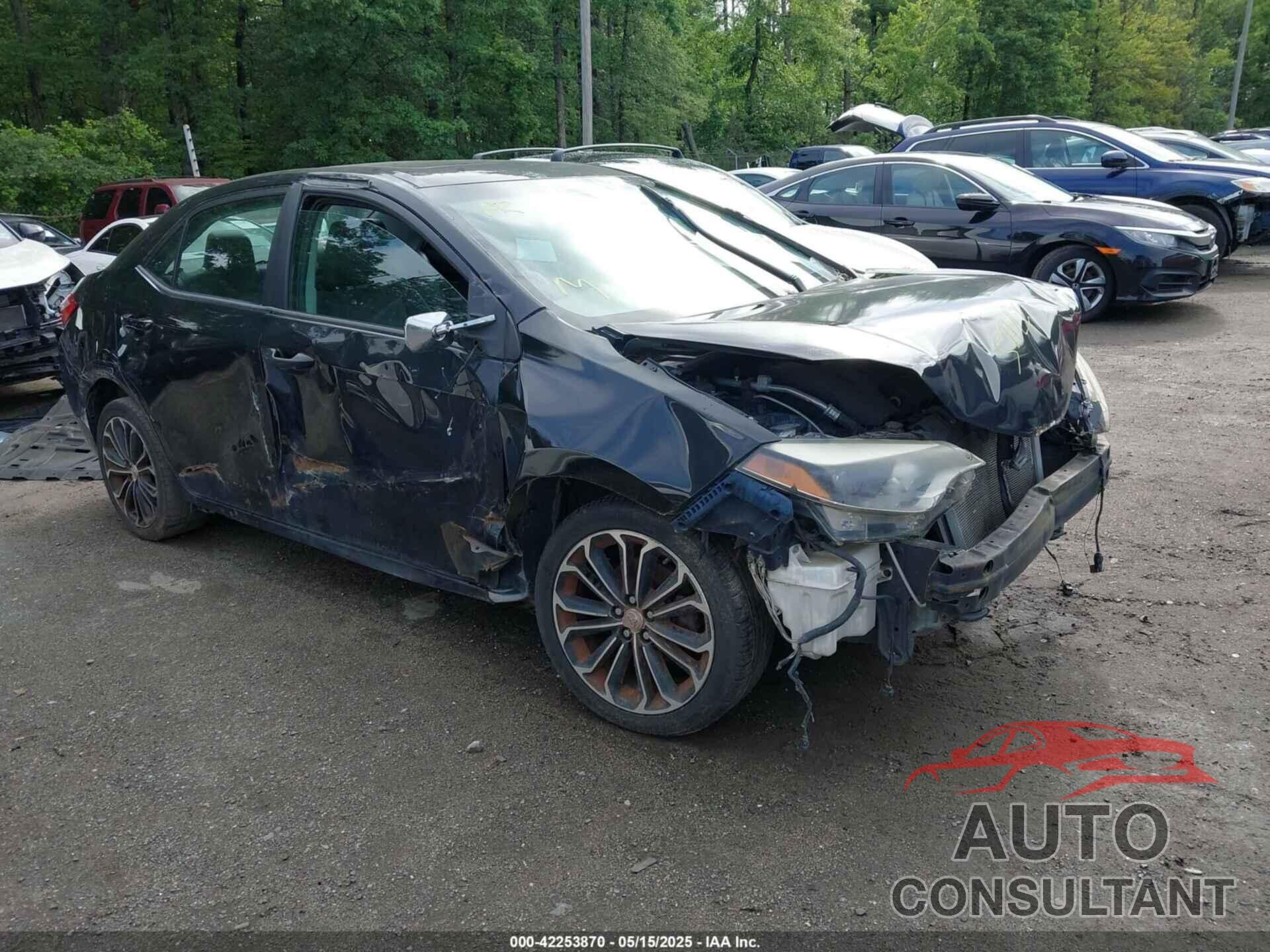TOYOTA COROLLA 2015 - 2T1BURHE7FC367459
