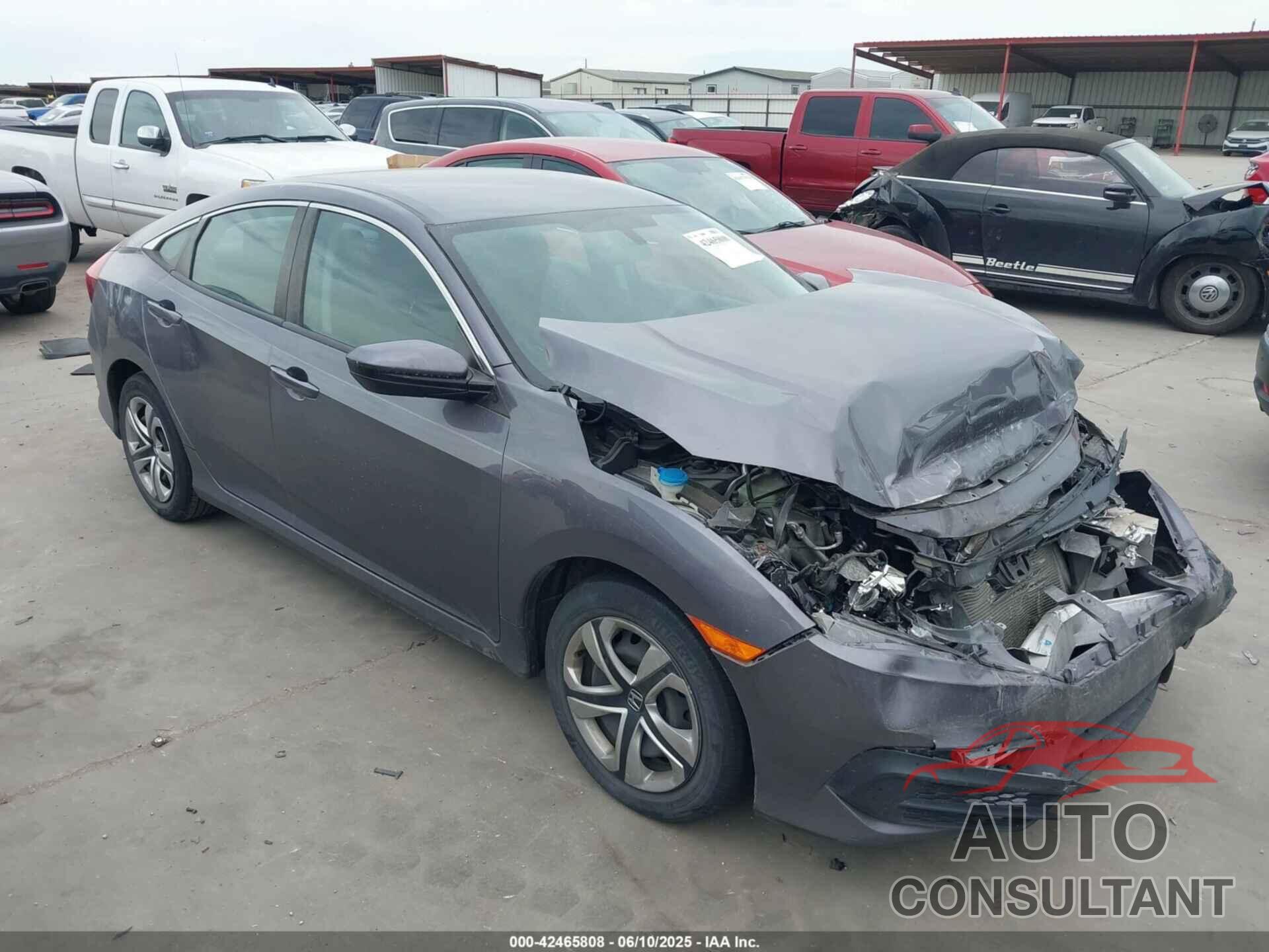 HONDA CIVIC 2017 - 19XFC2F58HE057422