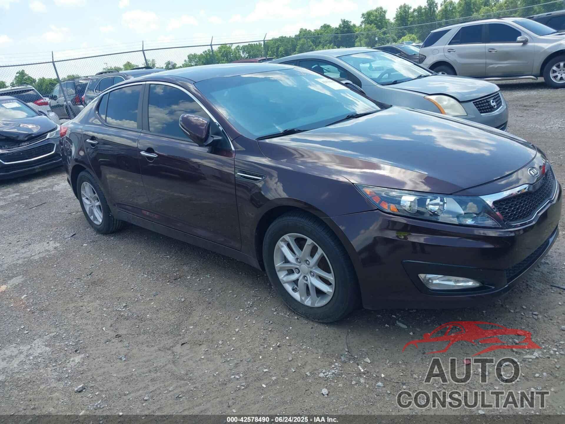 KIA OPTIMA 2013 - 5XXGM4A71DG220421