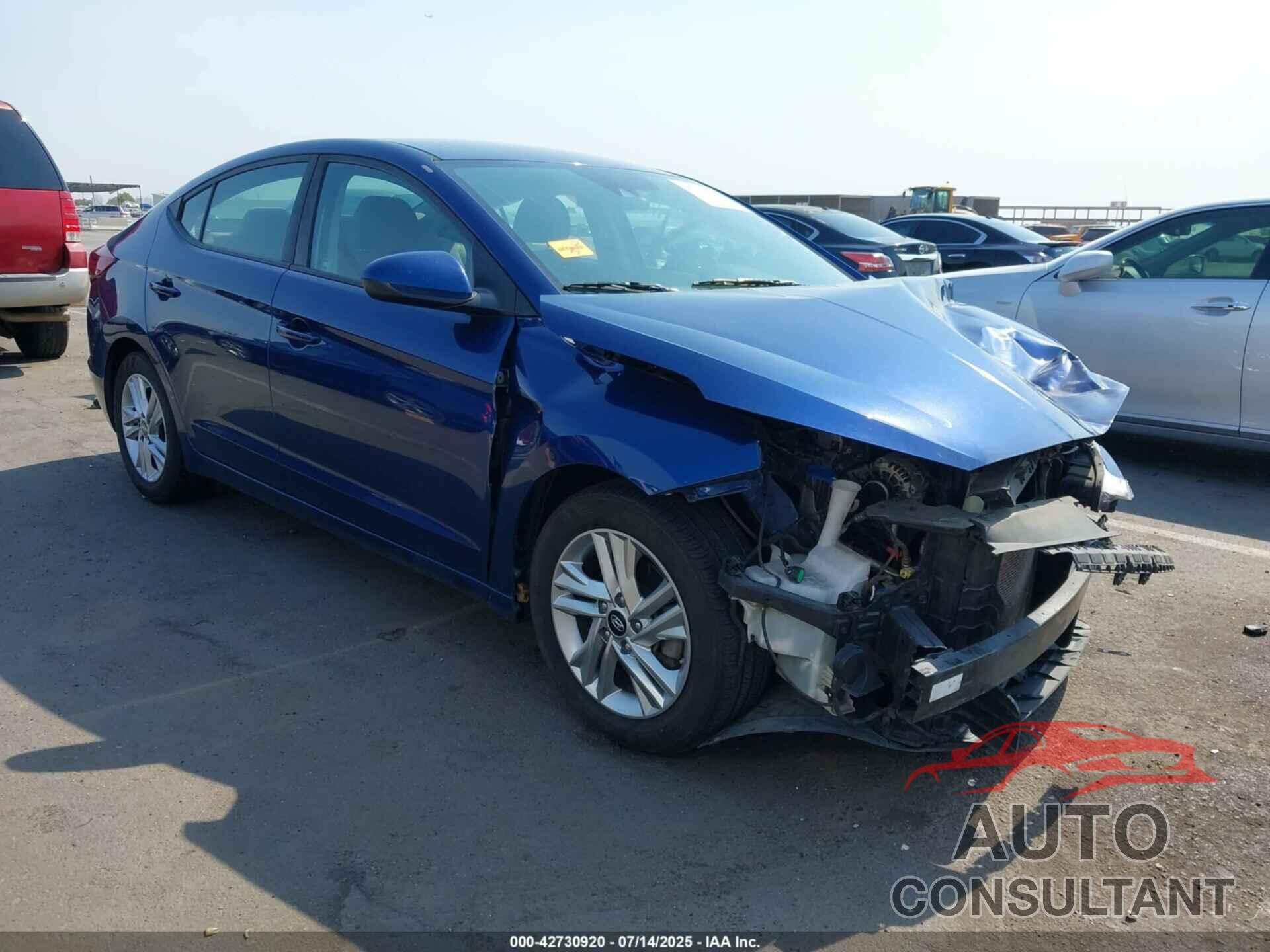 HYUNDAI ELANTRA 2020 - 5NPD84LF6LH579424